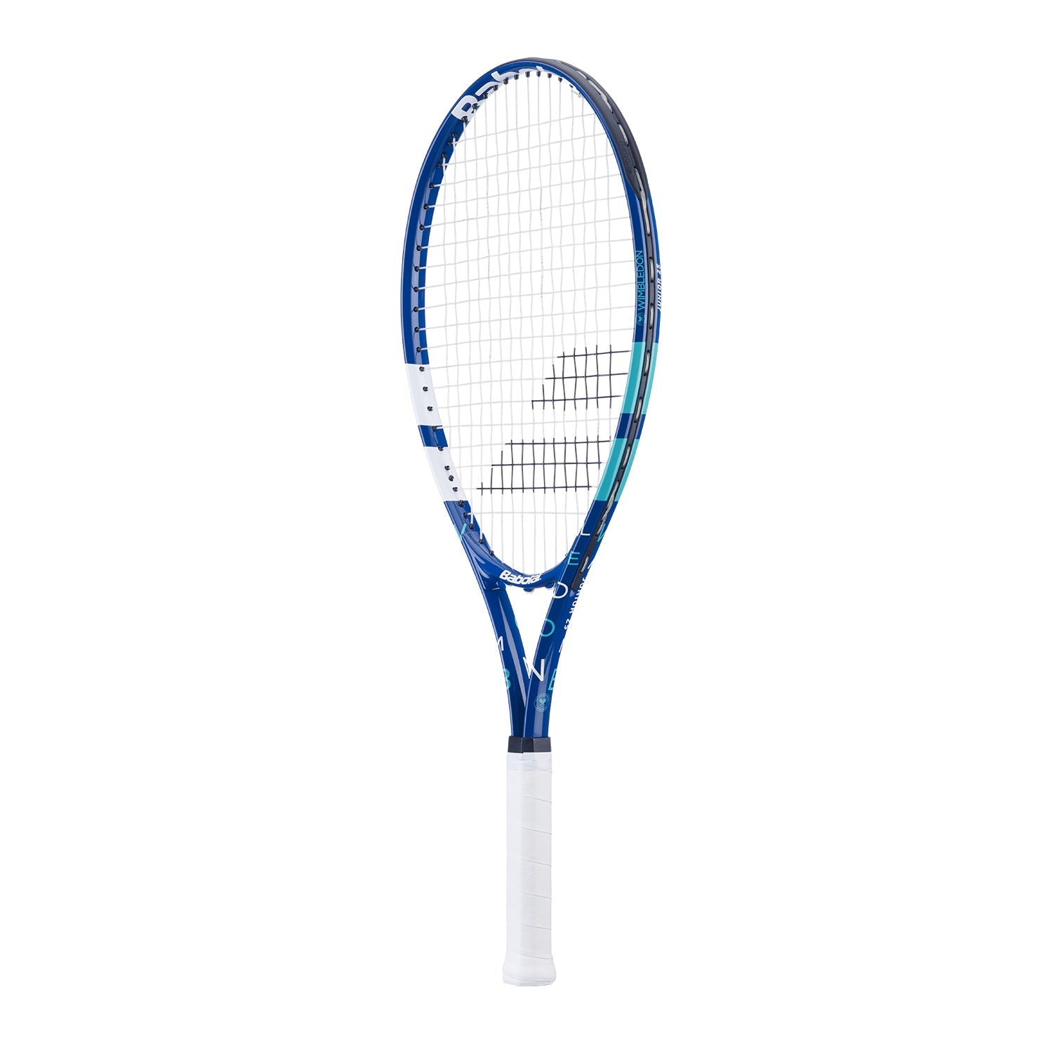 Babolat Junior 25 Wimbledon Tennis Racket - Strung - White