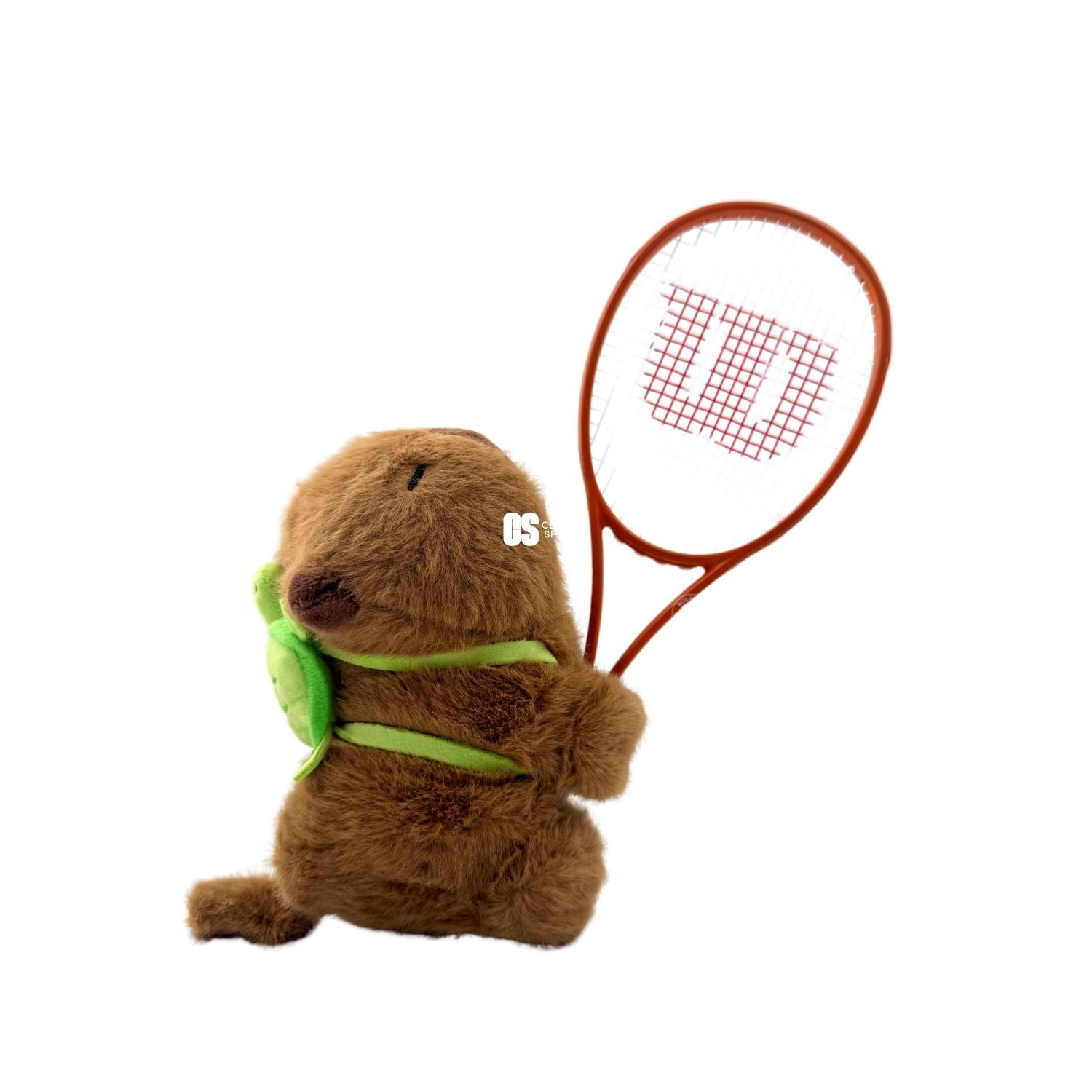 Brown Capybara Racket Accessory