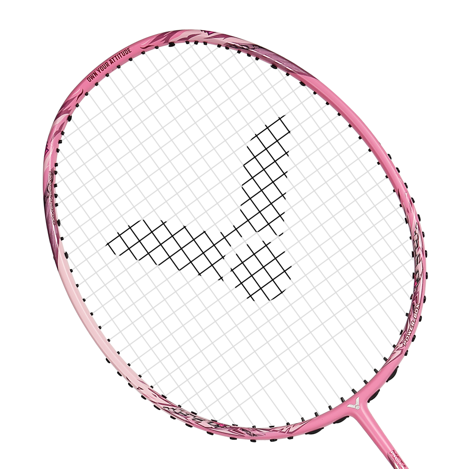 Victor Thruster K Ryuga Metallic LEE ZII JIA Badminton Racket - Pink