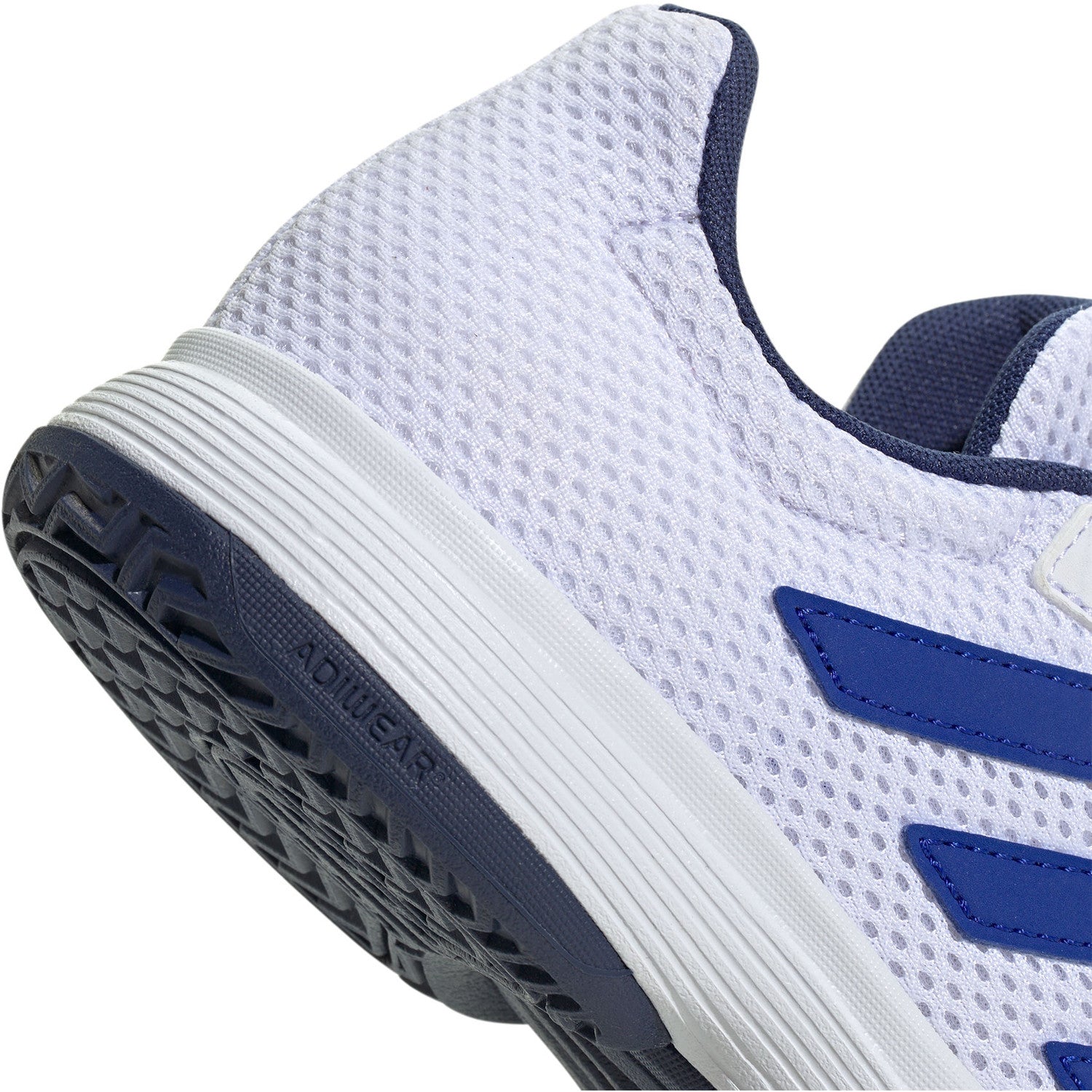 Adidas Gamespec Tennis Shoes Junior - White/Blue Tennis Shoes Adidas
