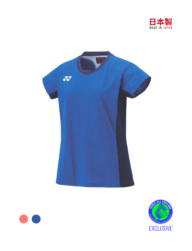 Yonex Crew Neck (20848YX) Shirt Women (Royal Blue)  Made in JAPAN