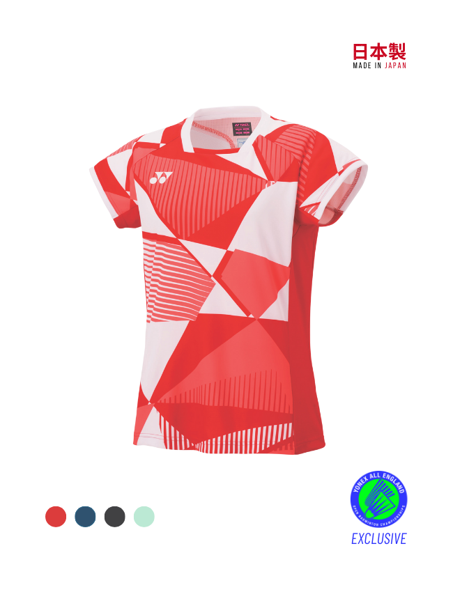 Yonex Women's Crew Neck Shirt 20850YX Tango Red