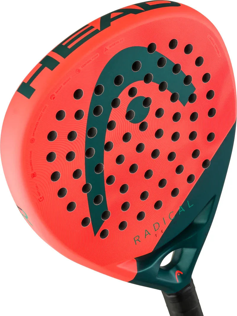Head Radical Team 2026 Padel Racket - Fluo Orange/Black Padel Head