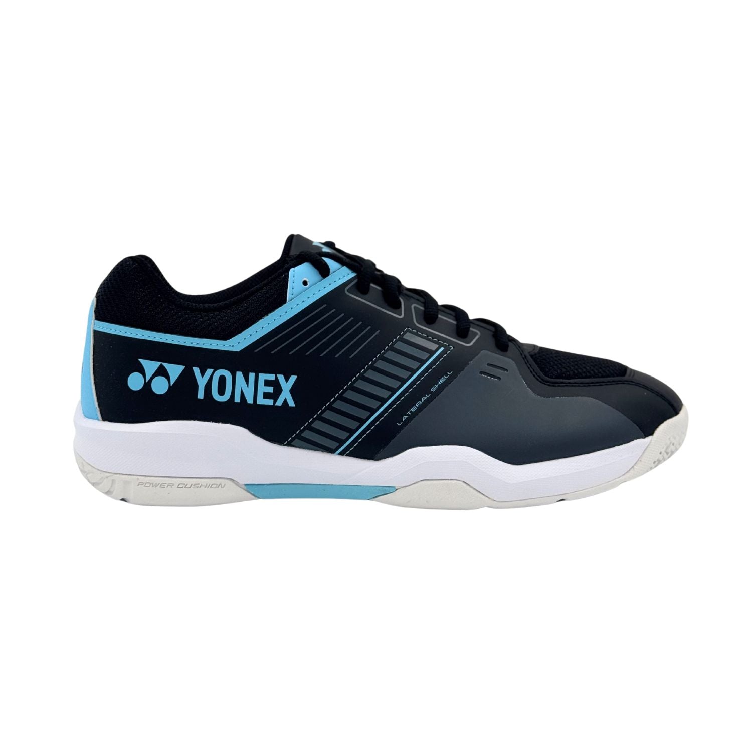 Yonex Strider Flow Wide Badminton Shoes Men (Black/Blue)