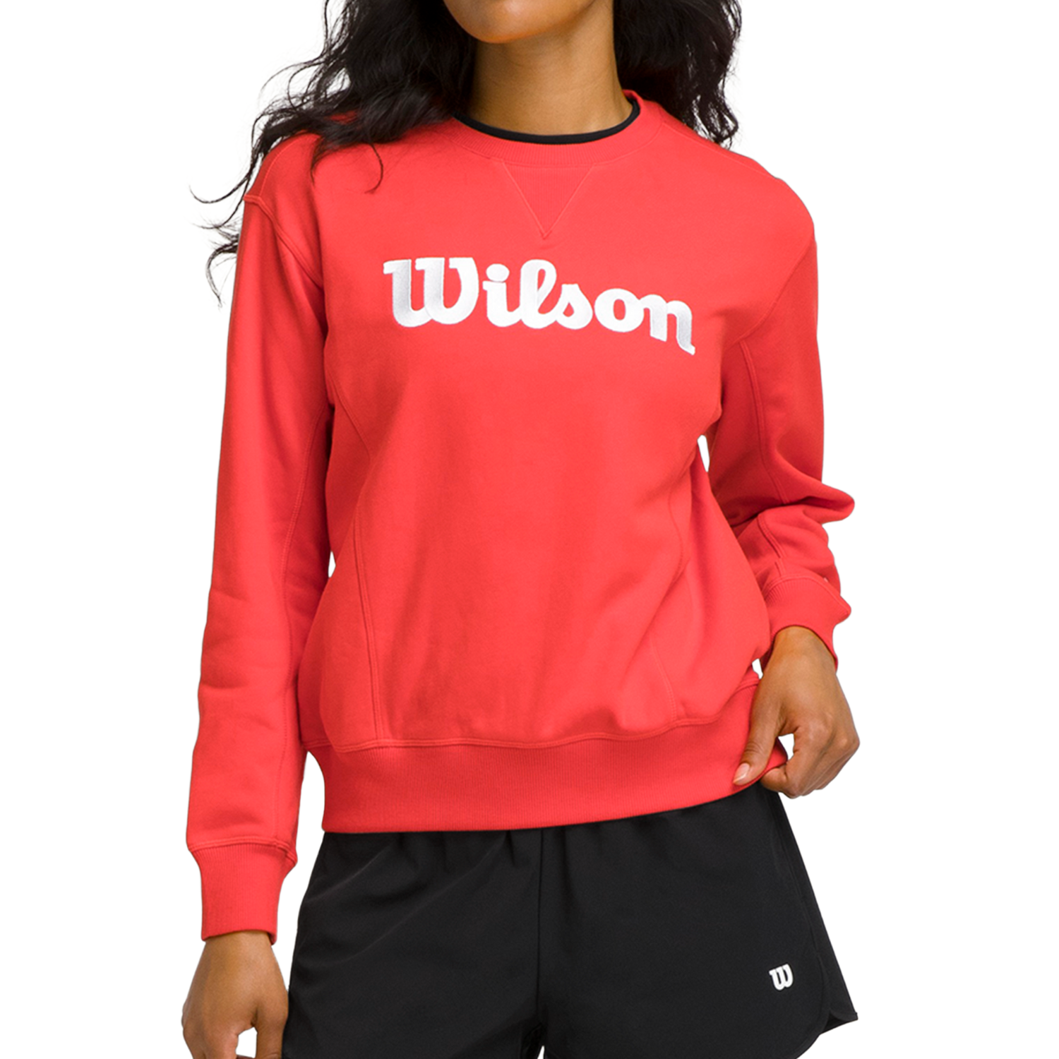 Wilson Team Crewneck T-Shirt Women - Infrared