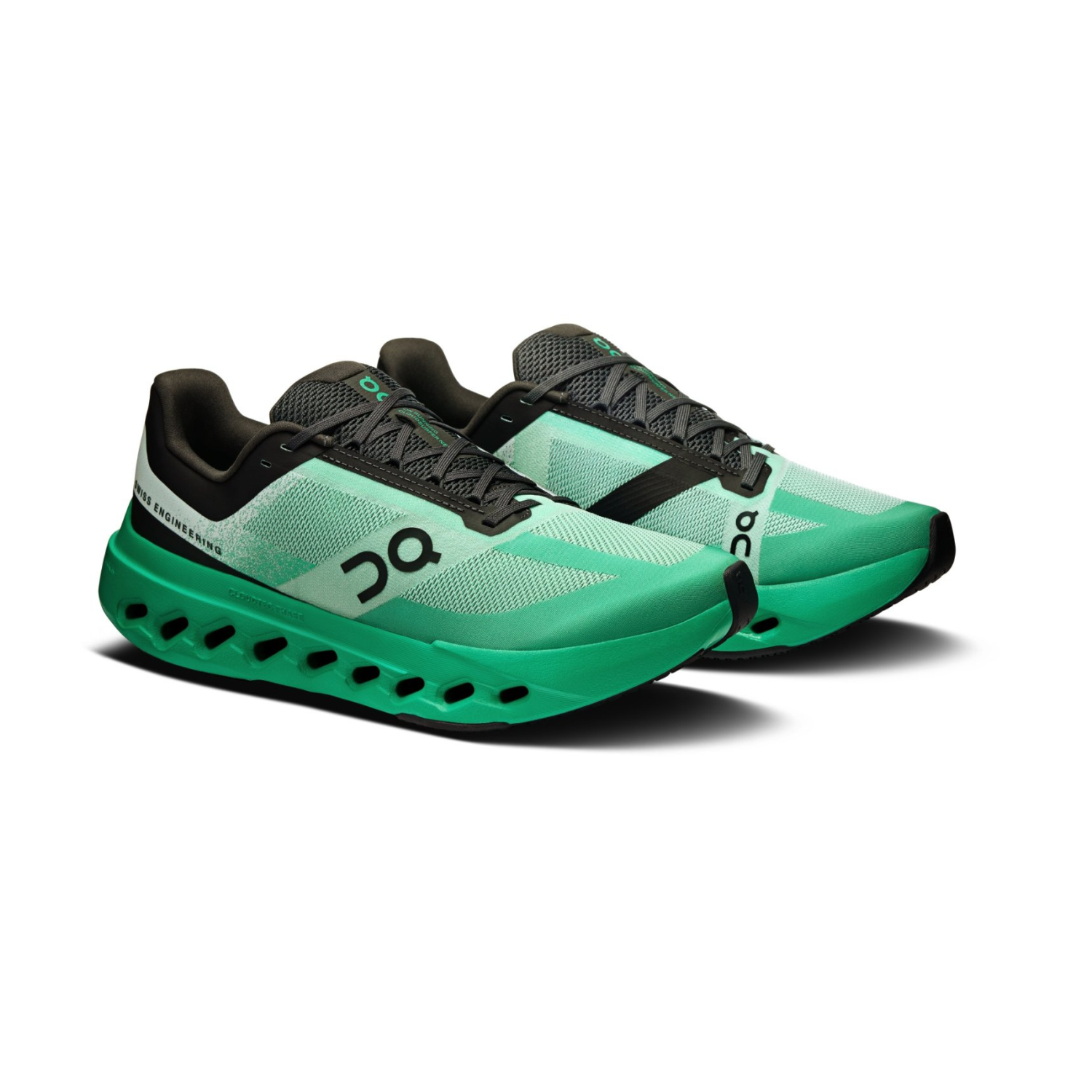 On Cloudsurfer Next Running Shoes Men - Mint/Black
