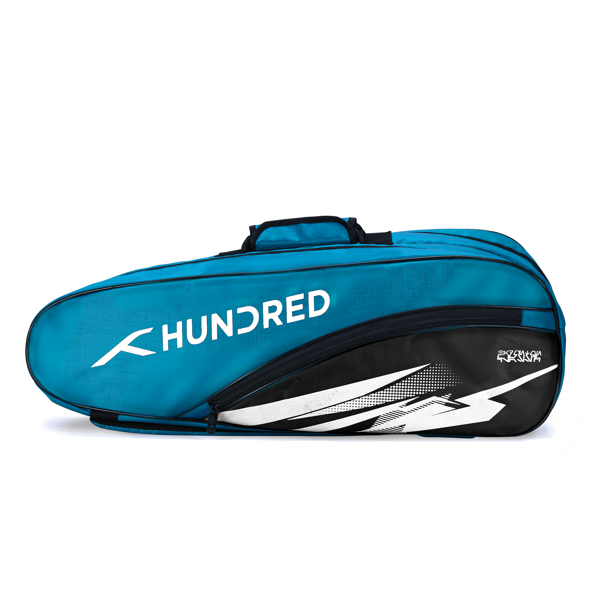 Hundred Cosmogear Badminton Kitbag - Teal Blue/Black