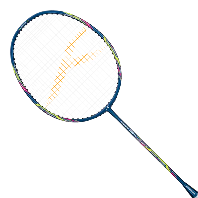 Hundred Powertek 2000 Pro 2U Badminton Racket - Navy