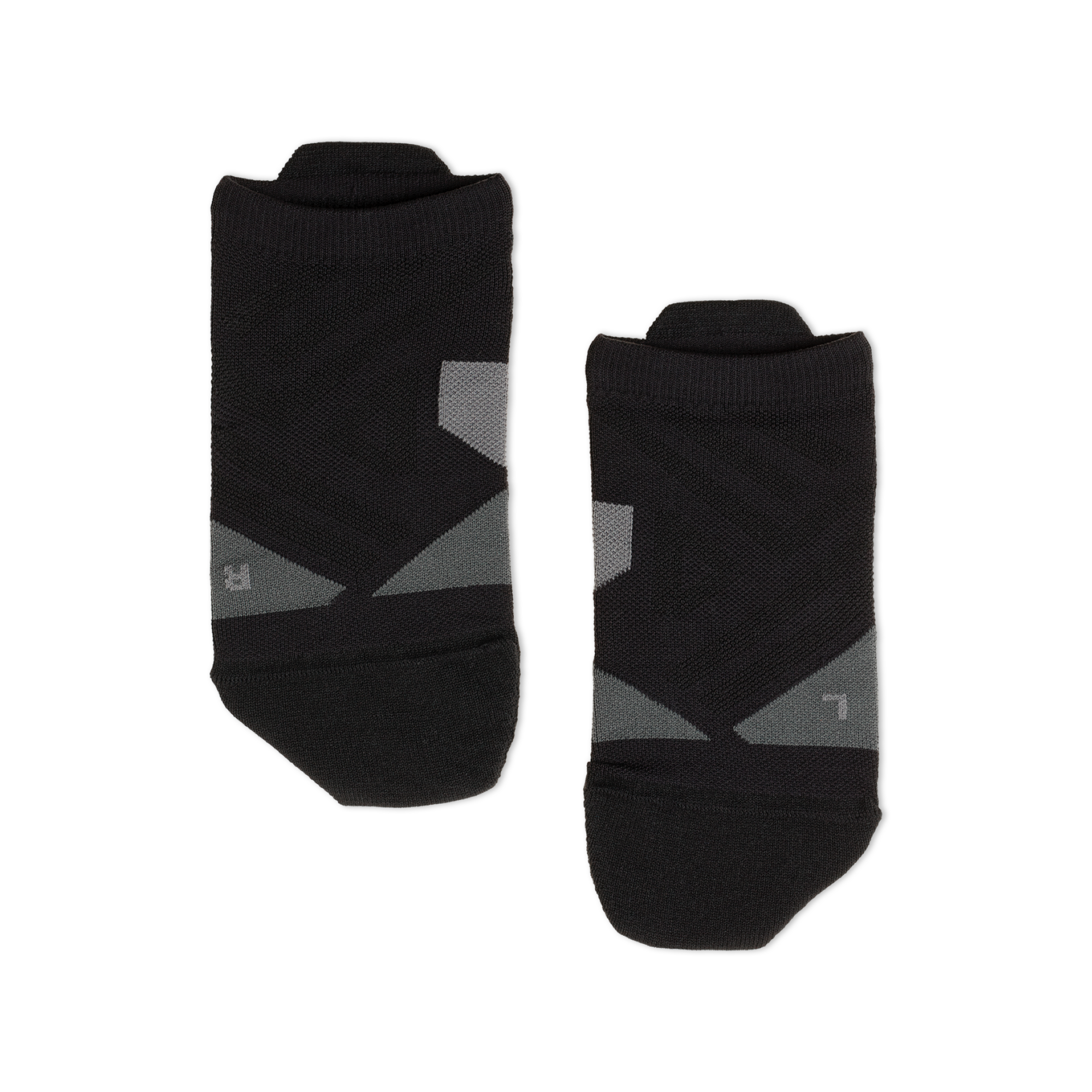 On Low Socks Men - Black/Shadow