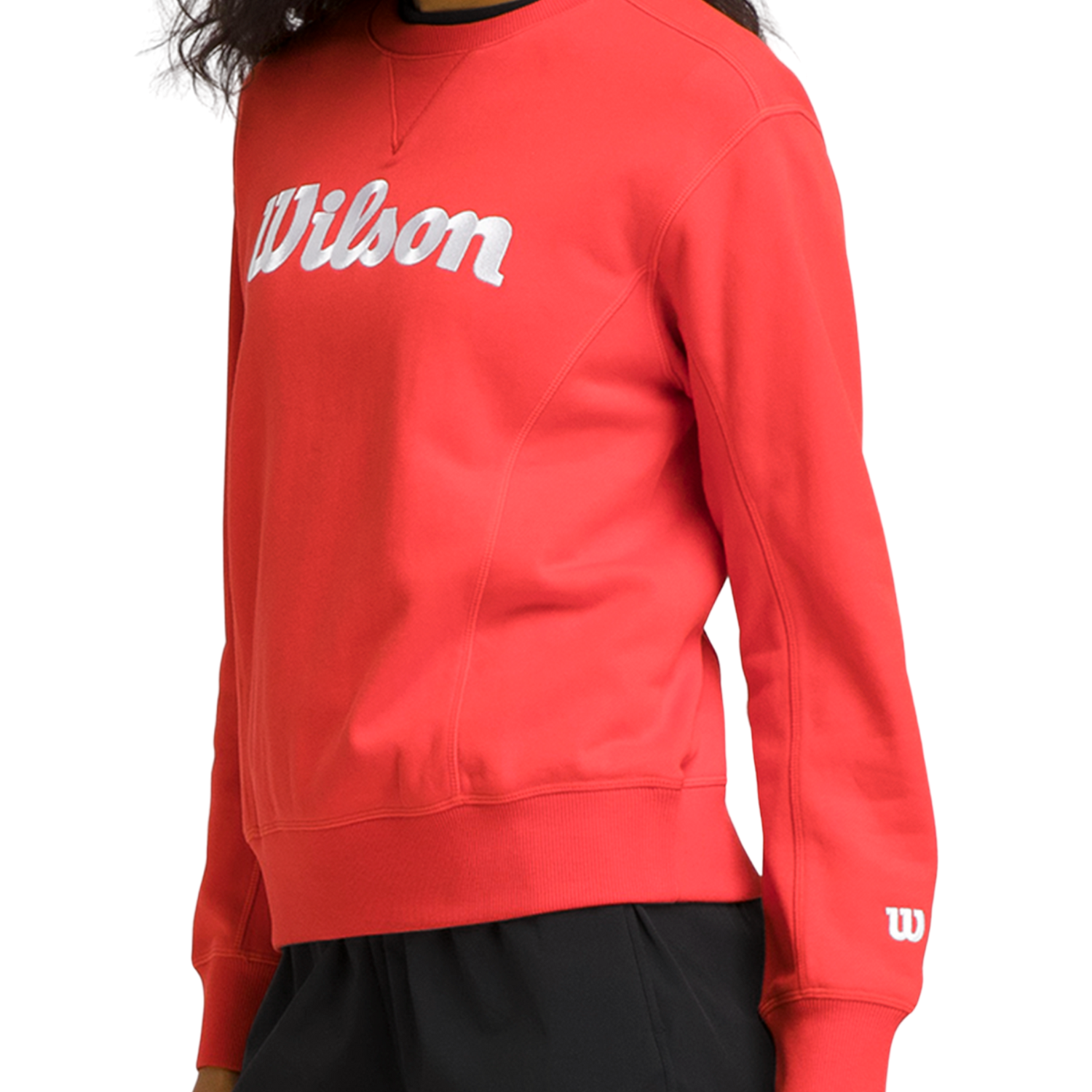 Wilson Team Crewneck T-Shirt Women - Infrared