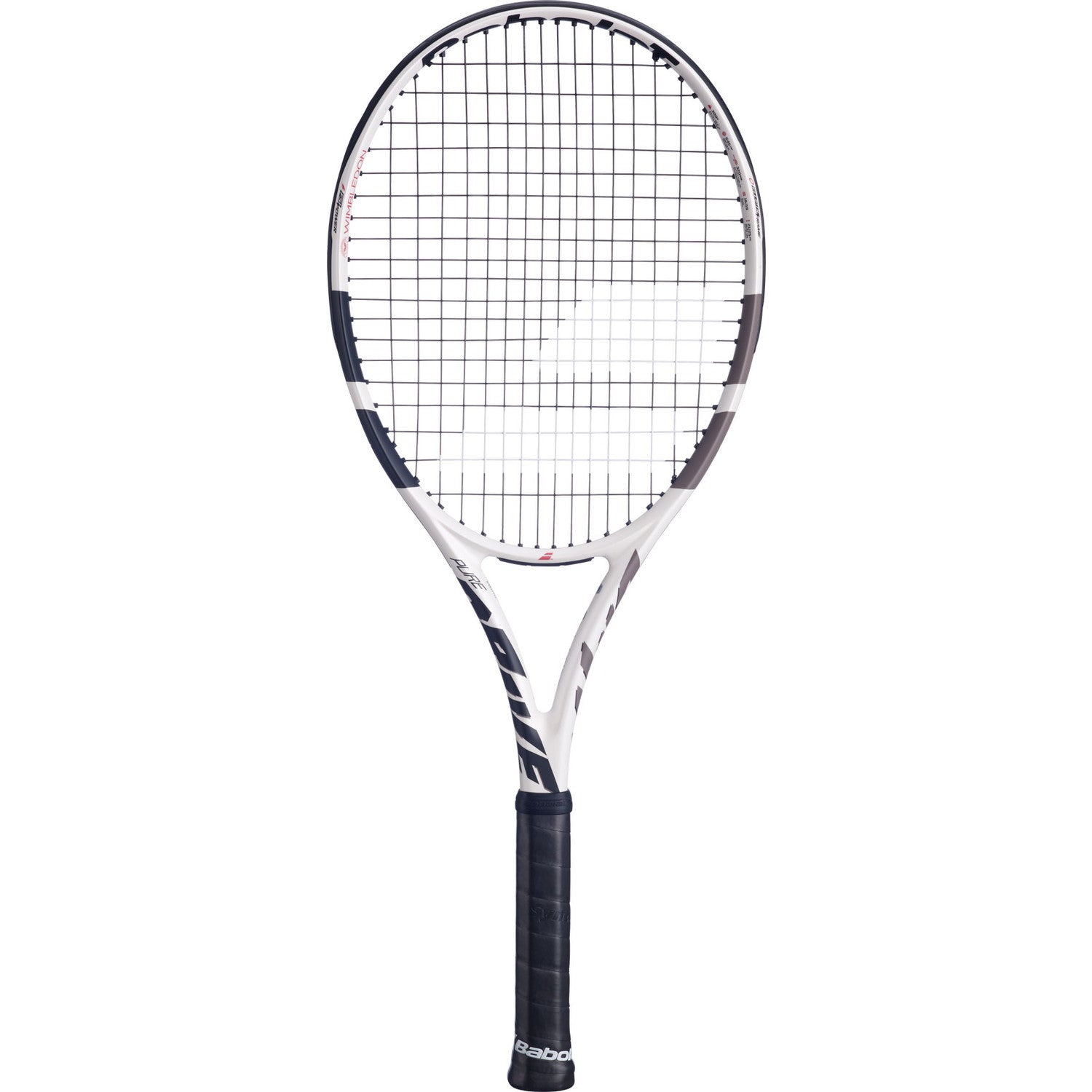 Babolat Pure Drive Wimbledon 2026 Tennis Racket Unstrung - White/Black