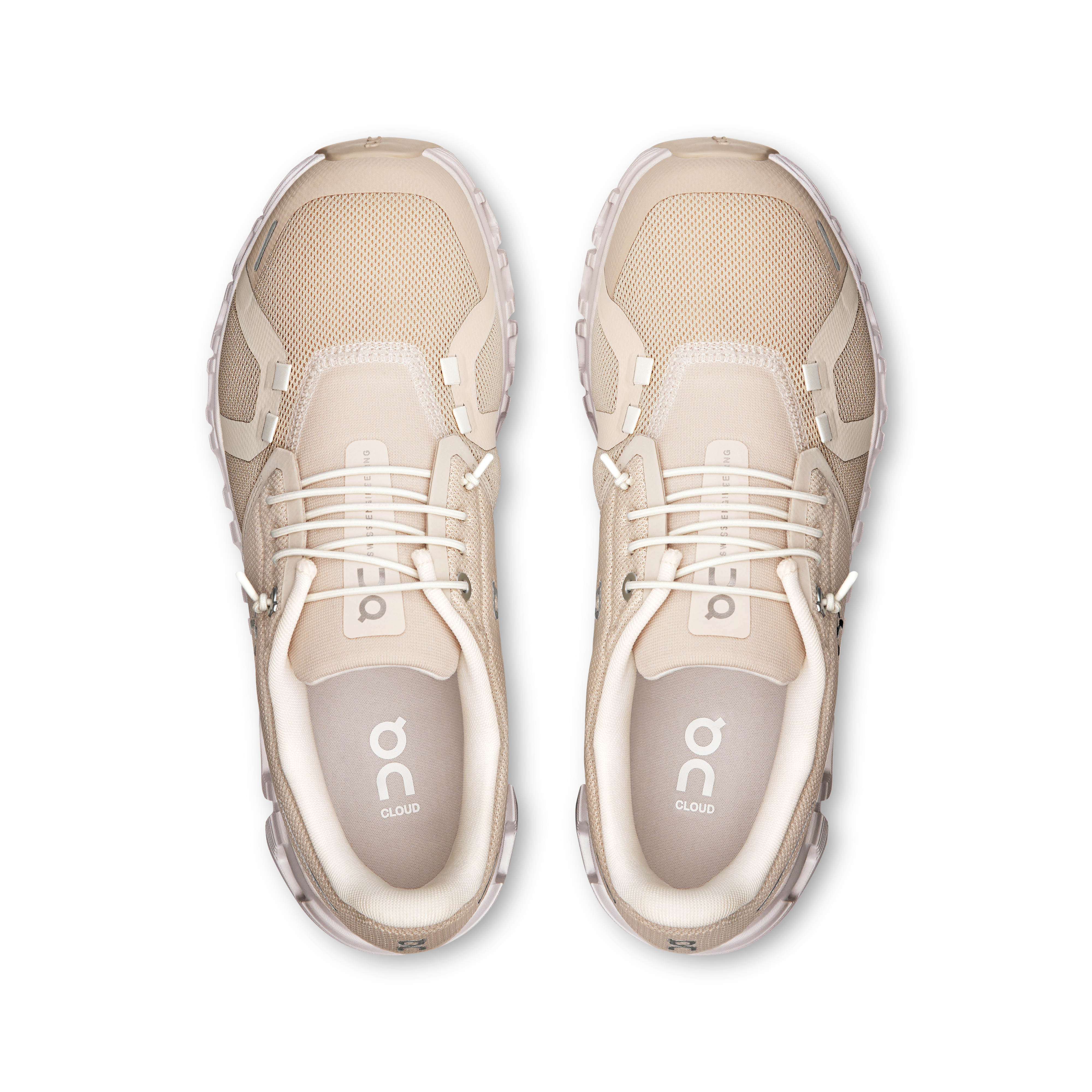 On Running Cloud 6 Running Shoes Women - Pearl/White