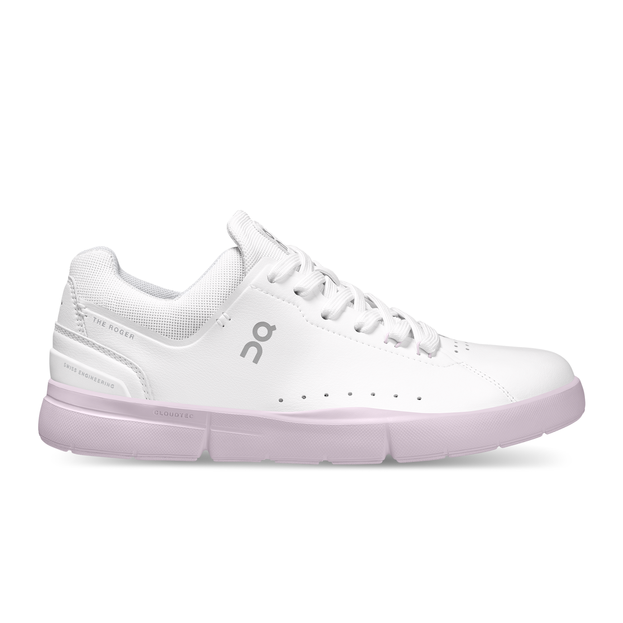 On The Roger Advantage Womens (White/Lily)