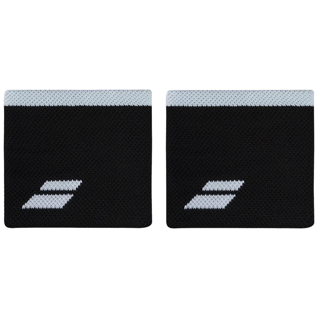 Babolat Logo Wristband - Black/White