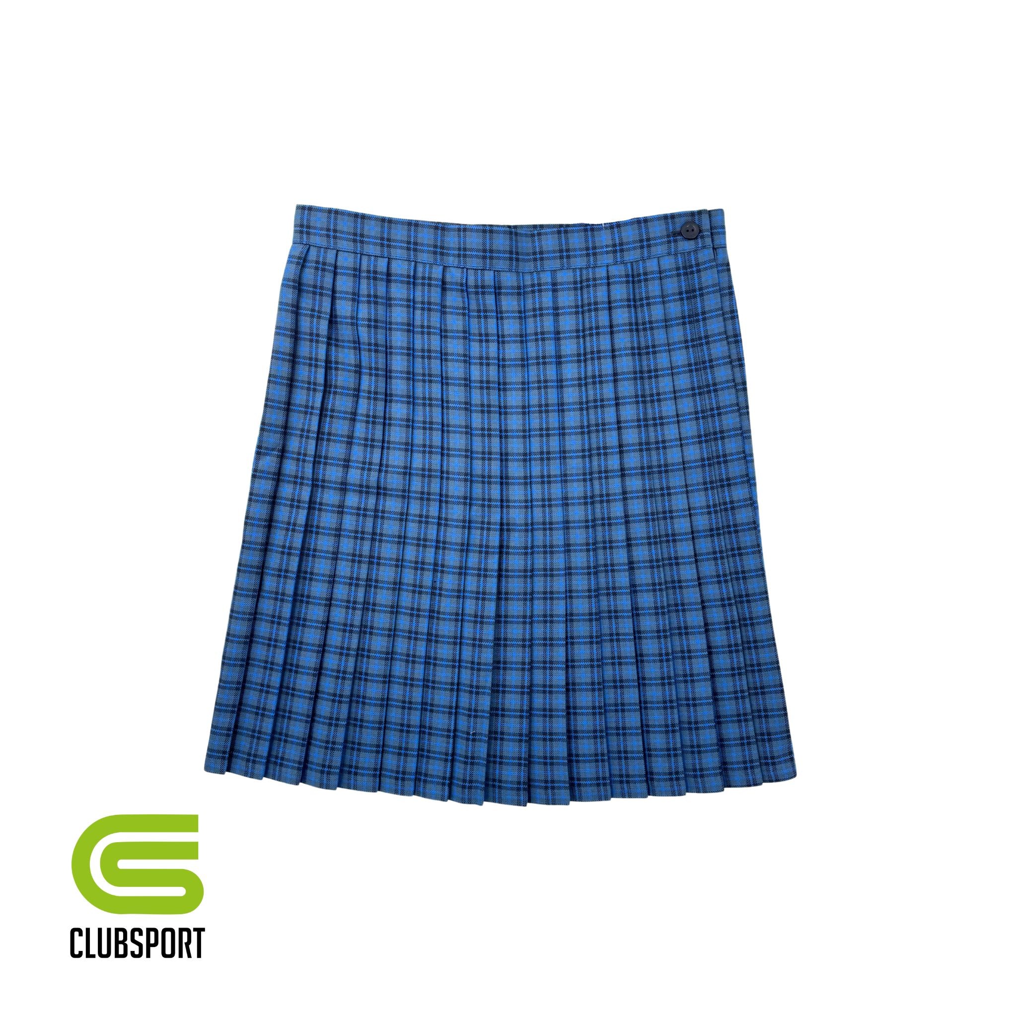 Hereford Cathedral School Blue Check Skirt