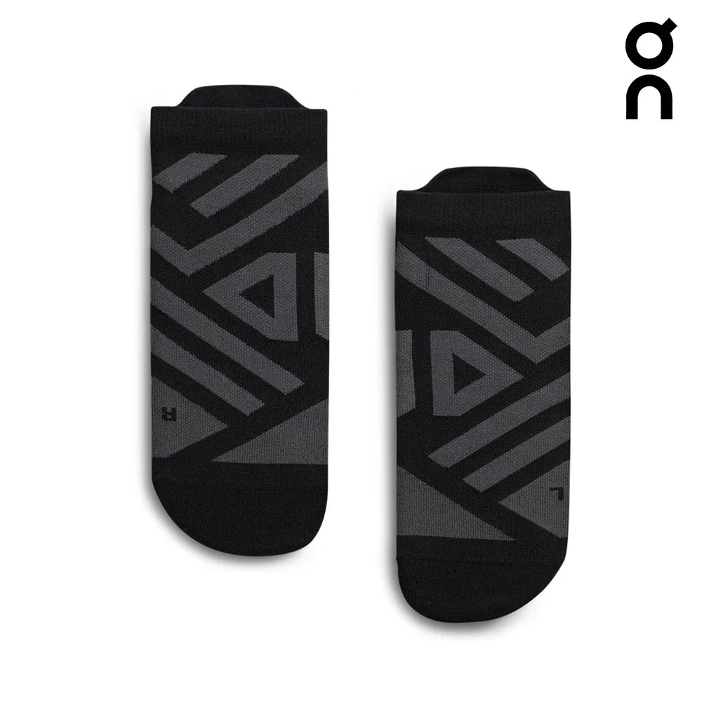 On-Running Low Sock Men (Black/Shadow)