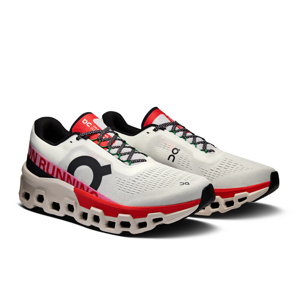 On Cloudmonster 2 Running Shoes Men - Ivory/Silver