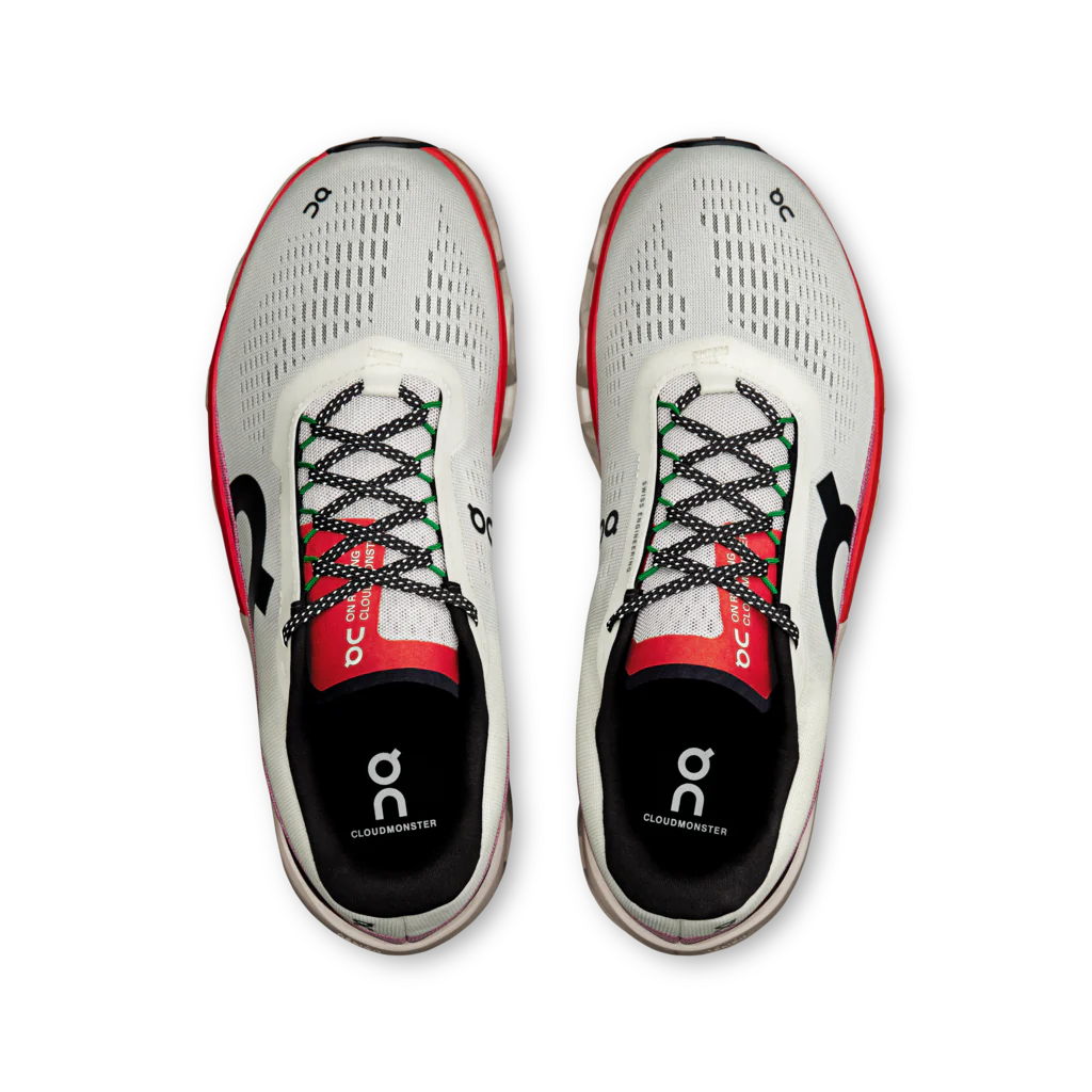 On Cloudmonster 2 Running Shoes Men - Ivory/Silver