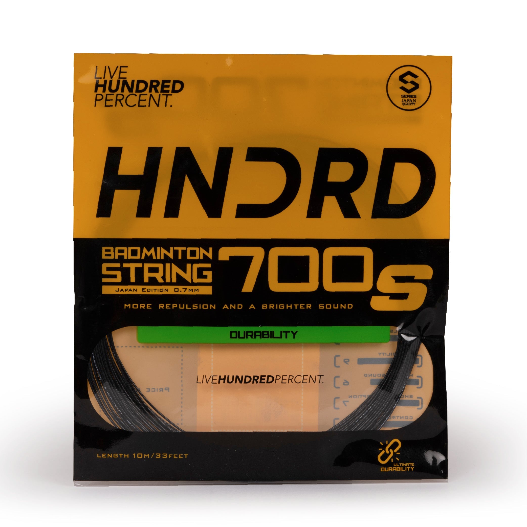 Hundred 700 S Badminton String HBAA-2M045-2