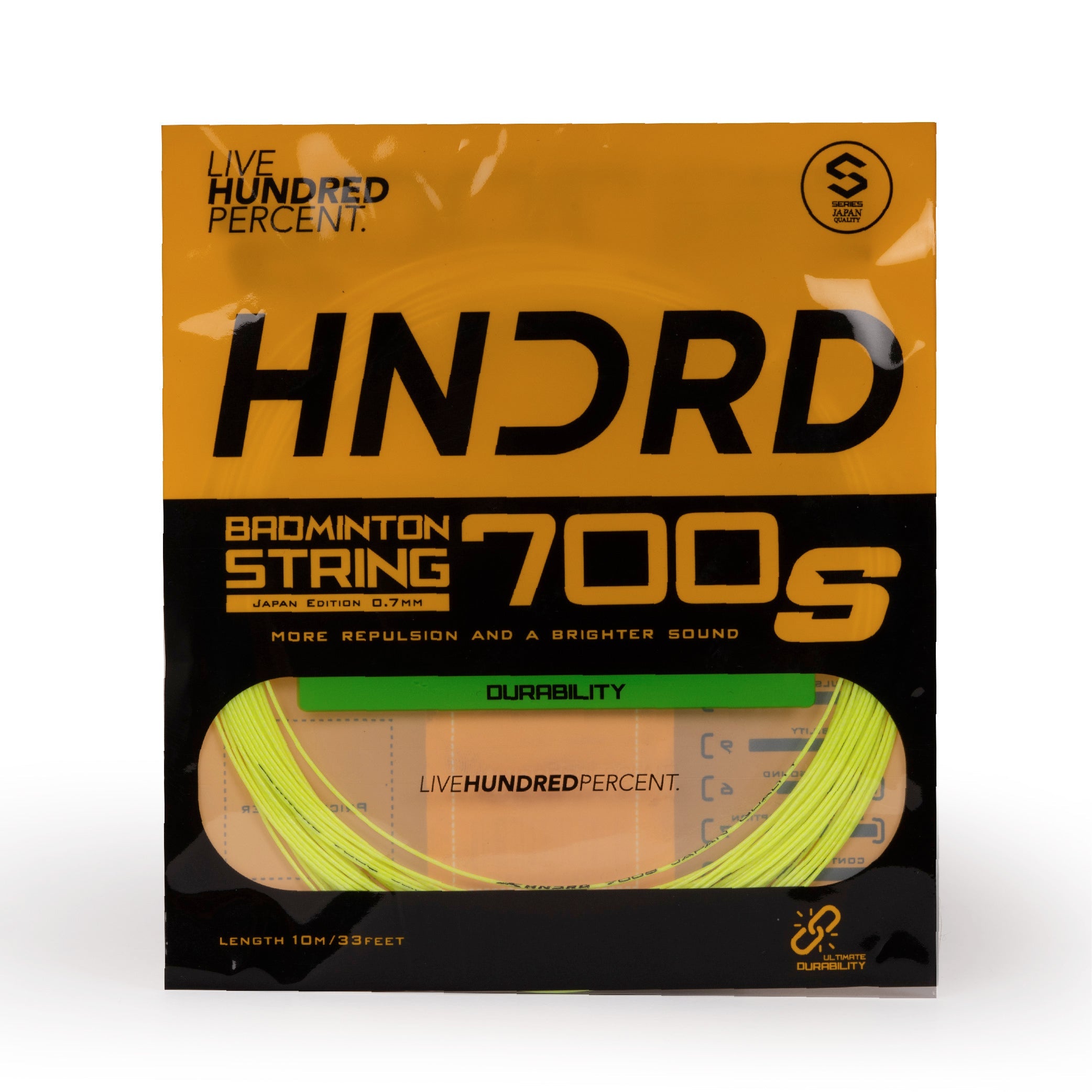 Hundred 700 S Badminton String HBAA-2M045-3