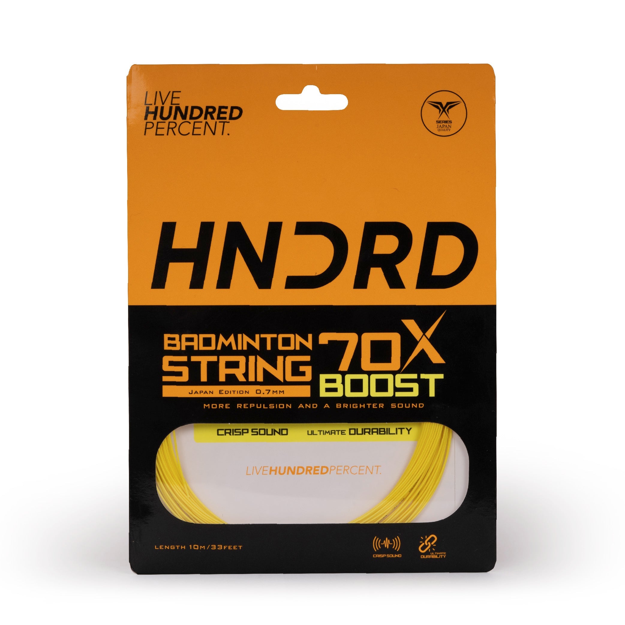 Hundred 70X Boost Badminton String HBAA-2M041-2