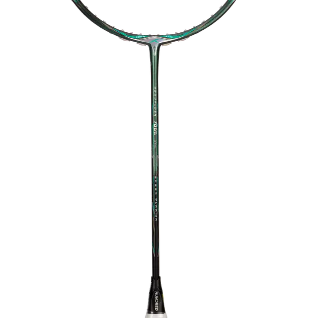 Hundred Aeroflash 7000 Attack 2U Badminton Racket - Dark Green/Black