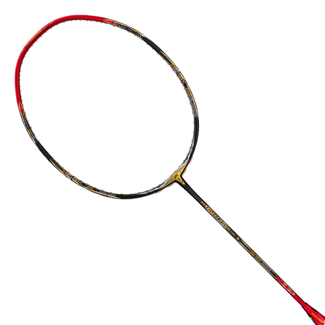 Hundred Aeroflash 8000 Control 4U Badminton Racket - Black/Red