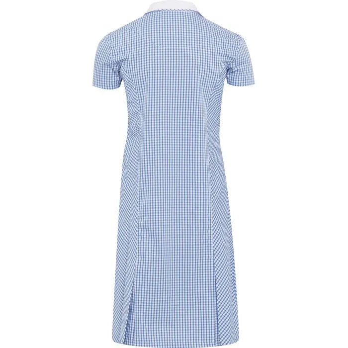 Avon Zip-Fronted Gingham Dress