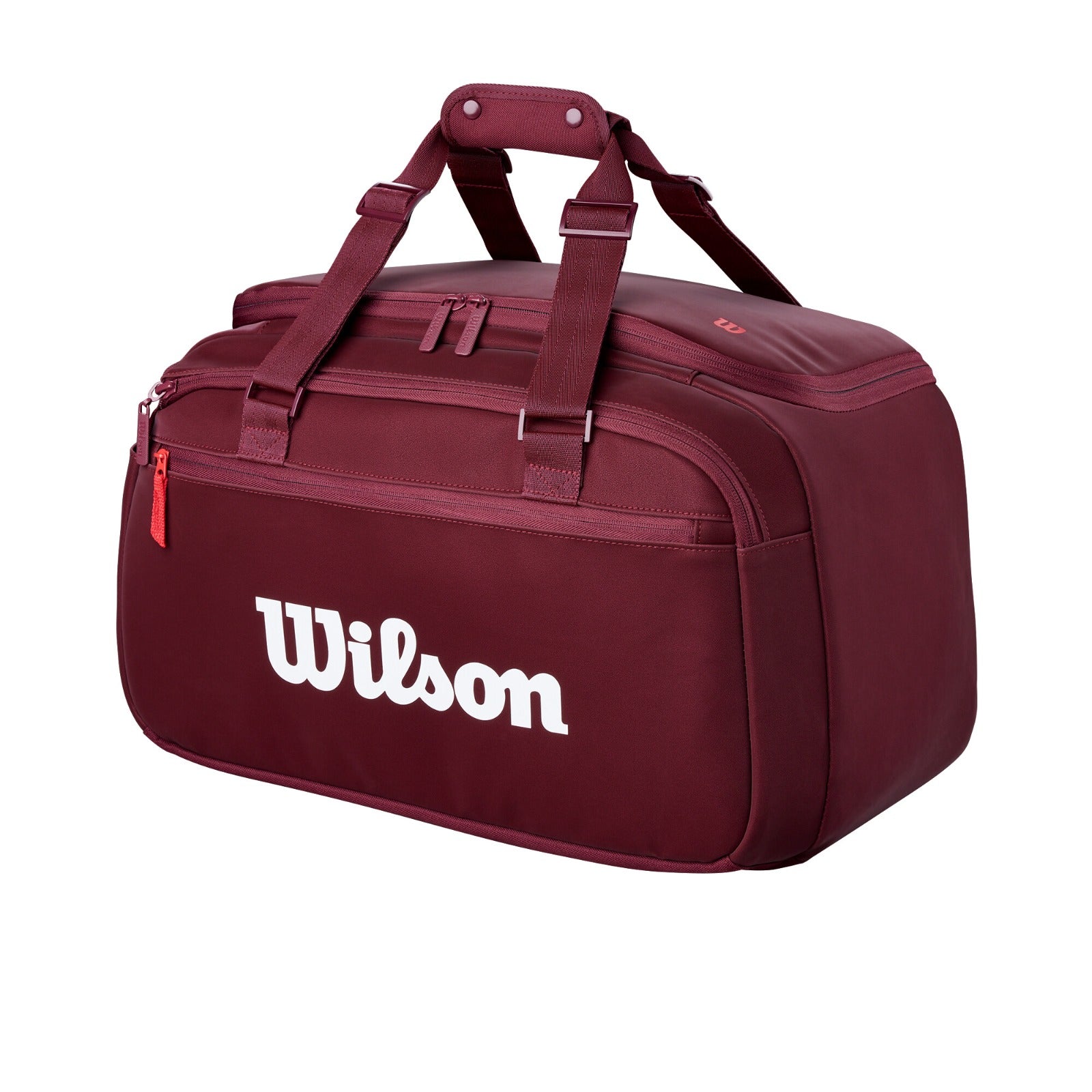 Wilson Defyer V1 Small 2026 Tennis Duffel Bag - Red WR8058201