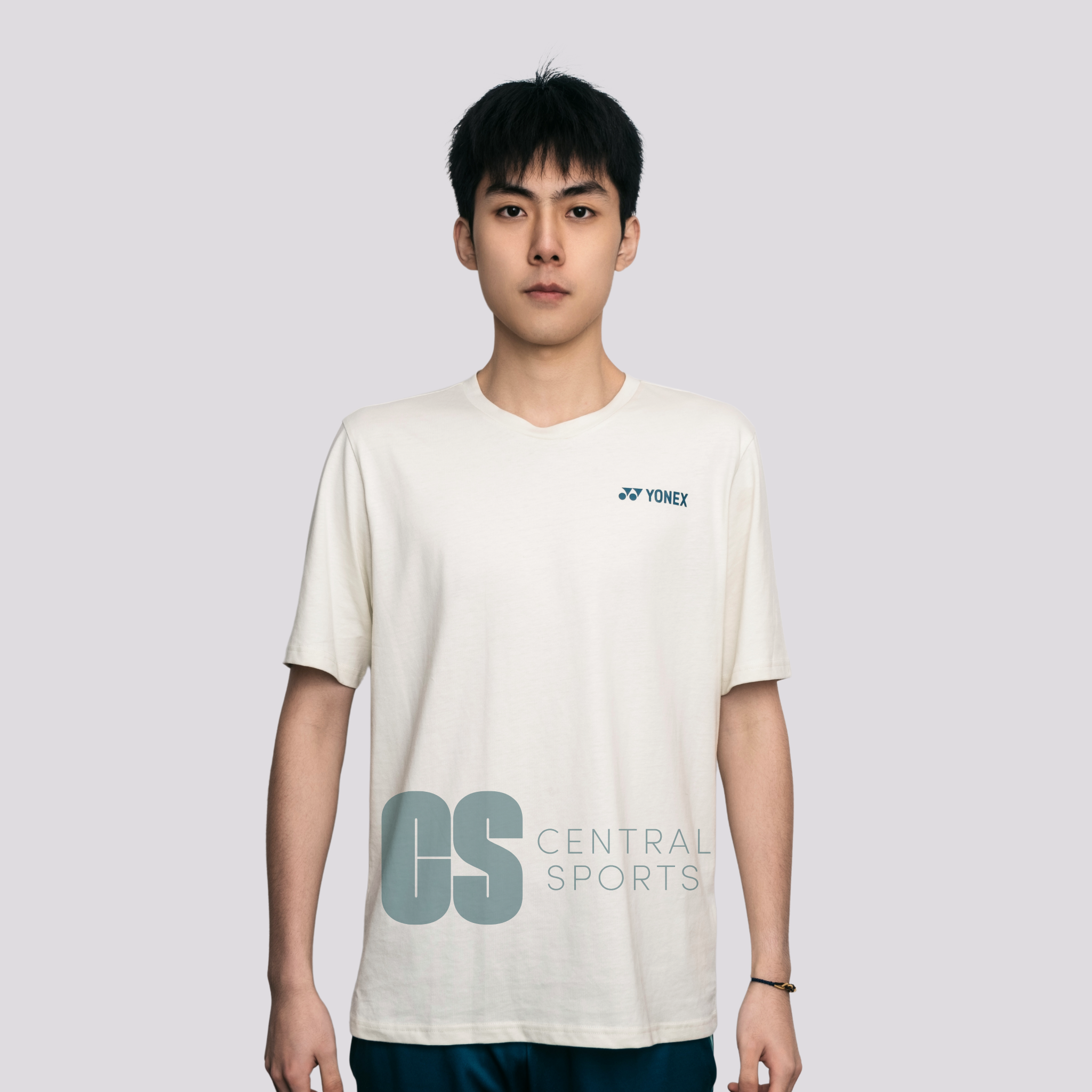 Yonex Coiled Snake Mens Cotton T-Shirt Dark Jade