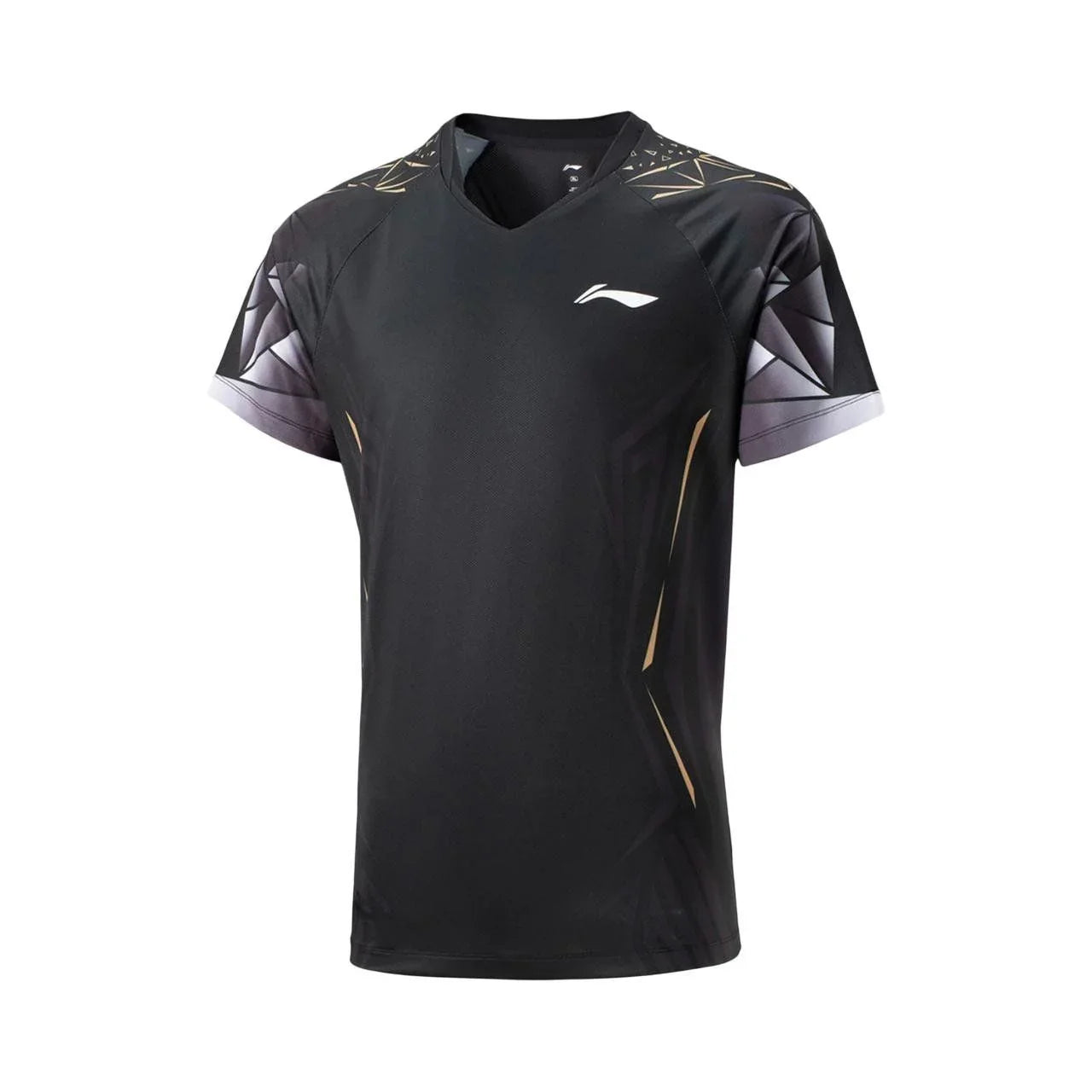 Li-Ning Badminton Competition T-Shirt Unisex - Black