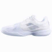 Babolat Jet Mach 3 Grass Wimbledon Tennis Shoes Men - White/Silver