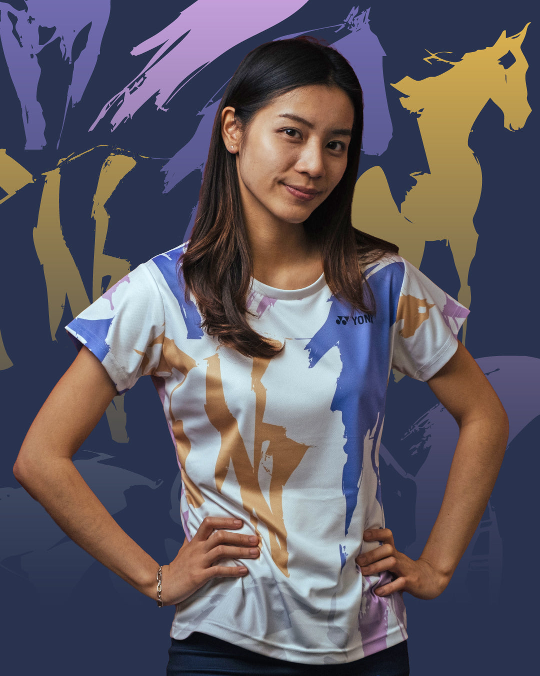 Yonex Shadow Charge Celestial Momentum – Women’s Performance Shirt (White) Yonex CNY2026 TT D Women