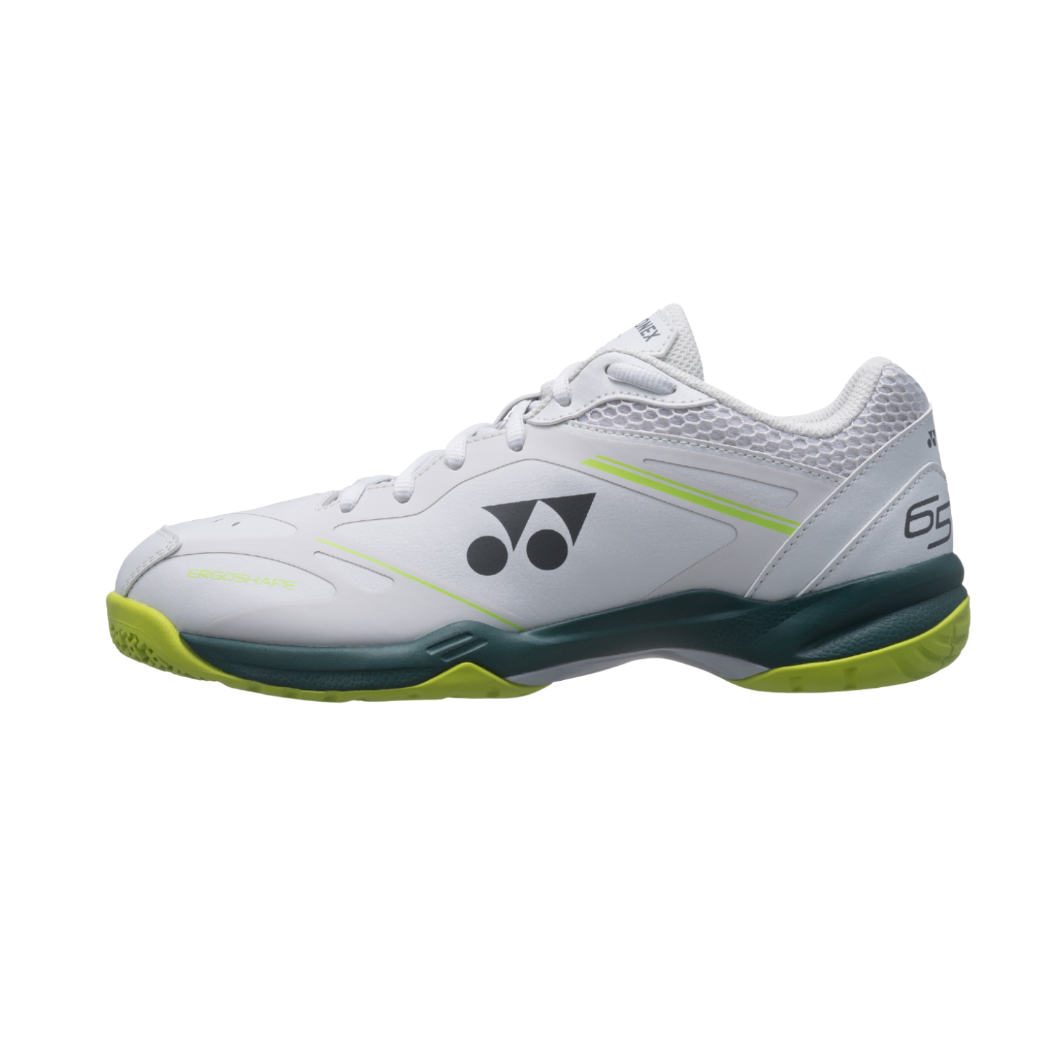 Yonex Power Cushion 65X4 VA Unisex Badminton Shoes - Grayish Beige - Viktor Axelsen Collection - SHBVAX Gray Biege Badminton Shoes Yonex