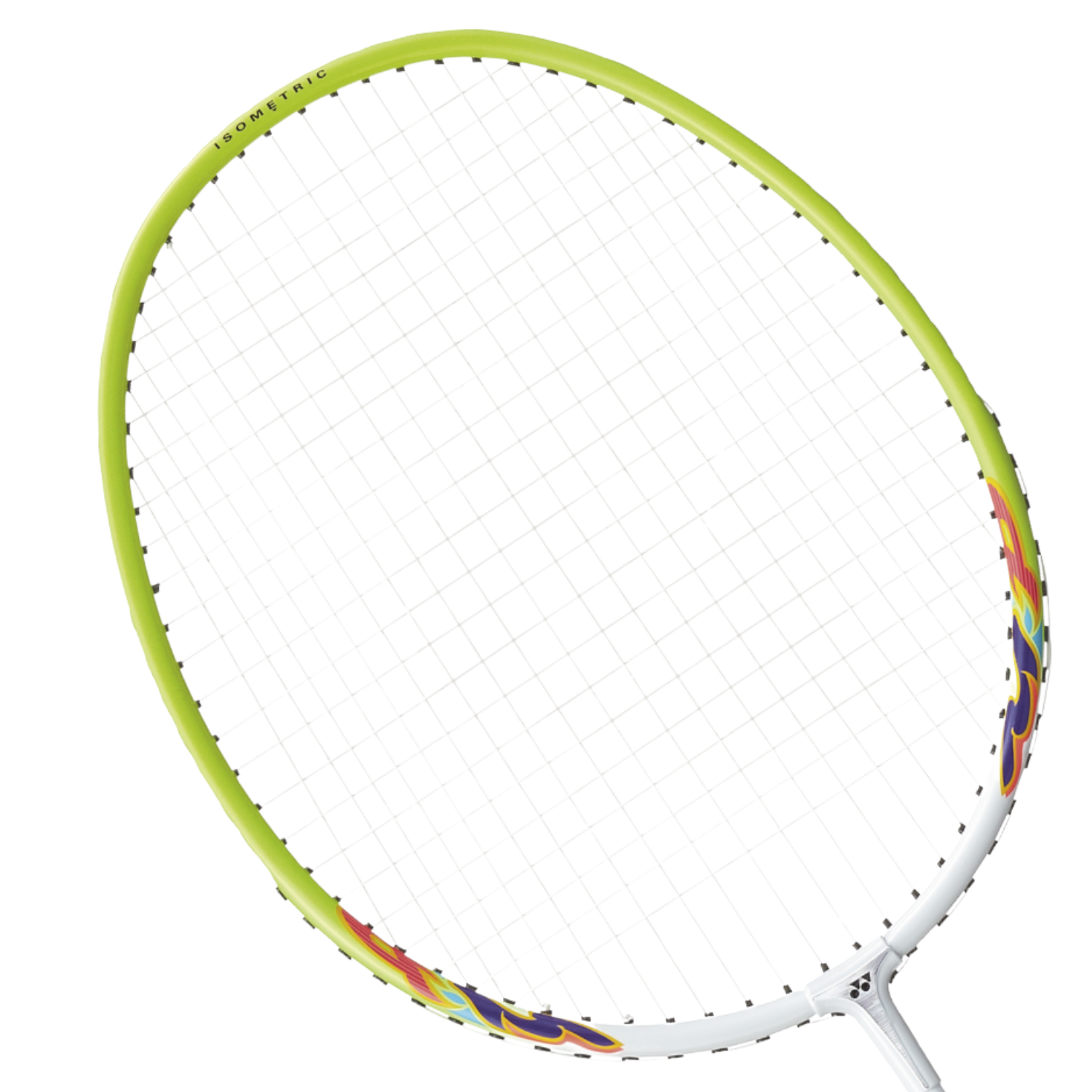 Yonex Muscle Power 2 Jr Badminton Racket - White/Lime Yellow WHITE LIME YELLOW 4UG5 Badminton Rackets Yonex