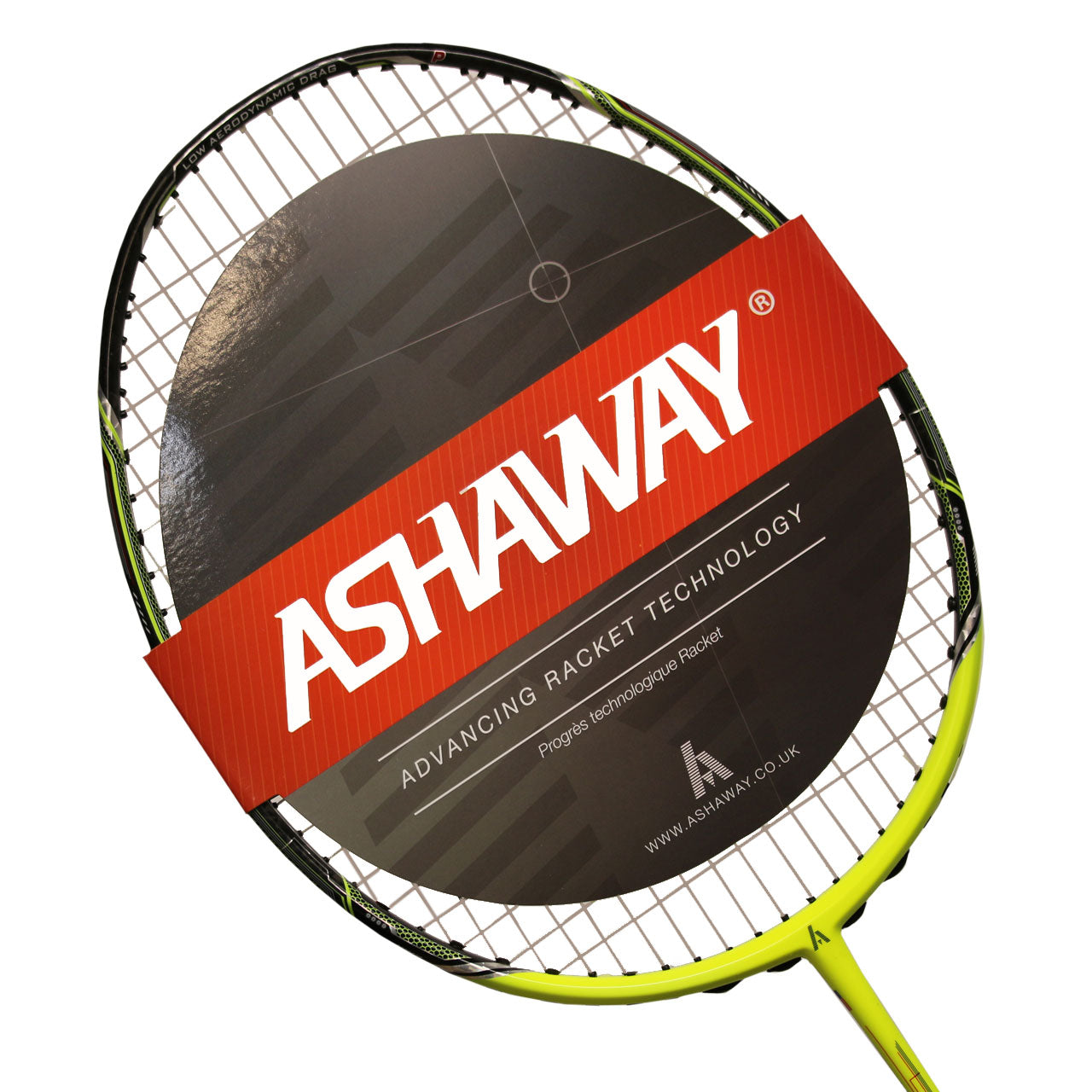 Ashaway Phantom X-Speed II Badminton Racket (Strung) - Lime