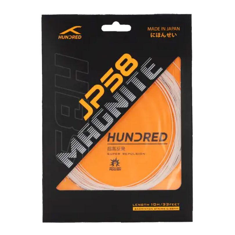 Hundred JP58 Magnite Badminton String Set - White