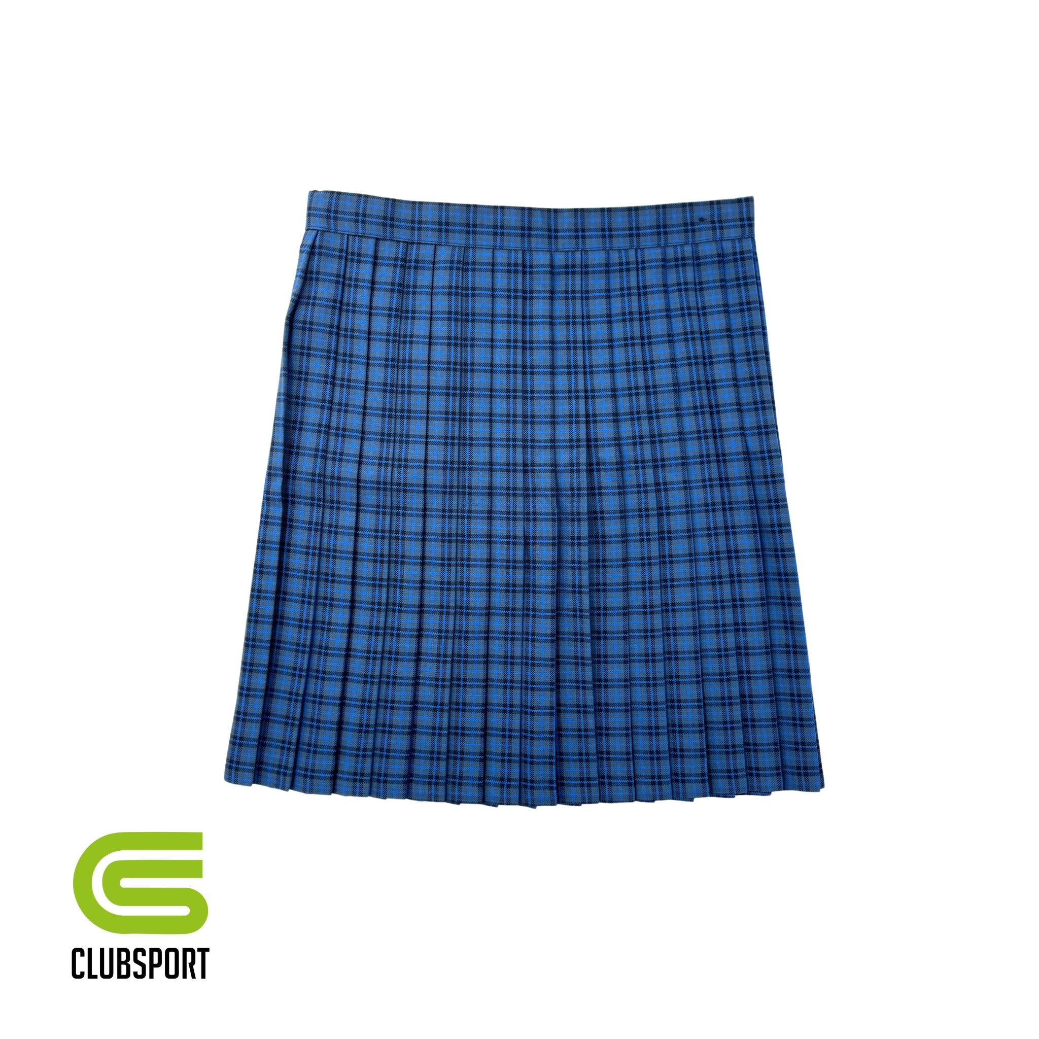 Hereford Cathedral School Blue Check Skirt