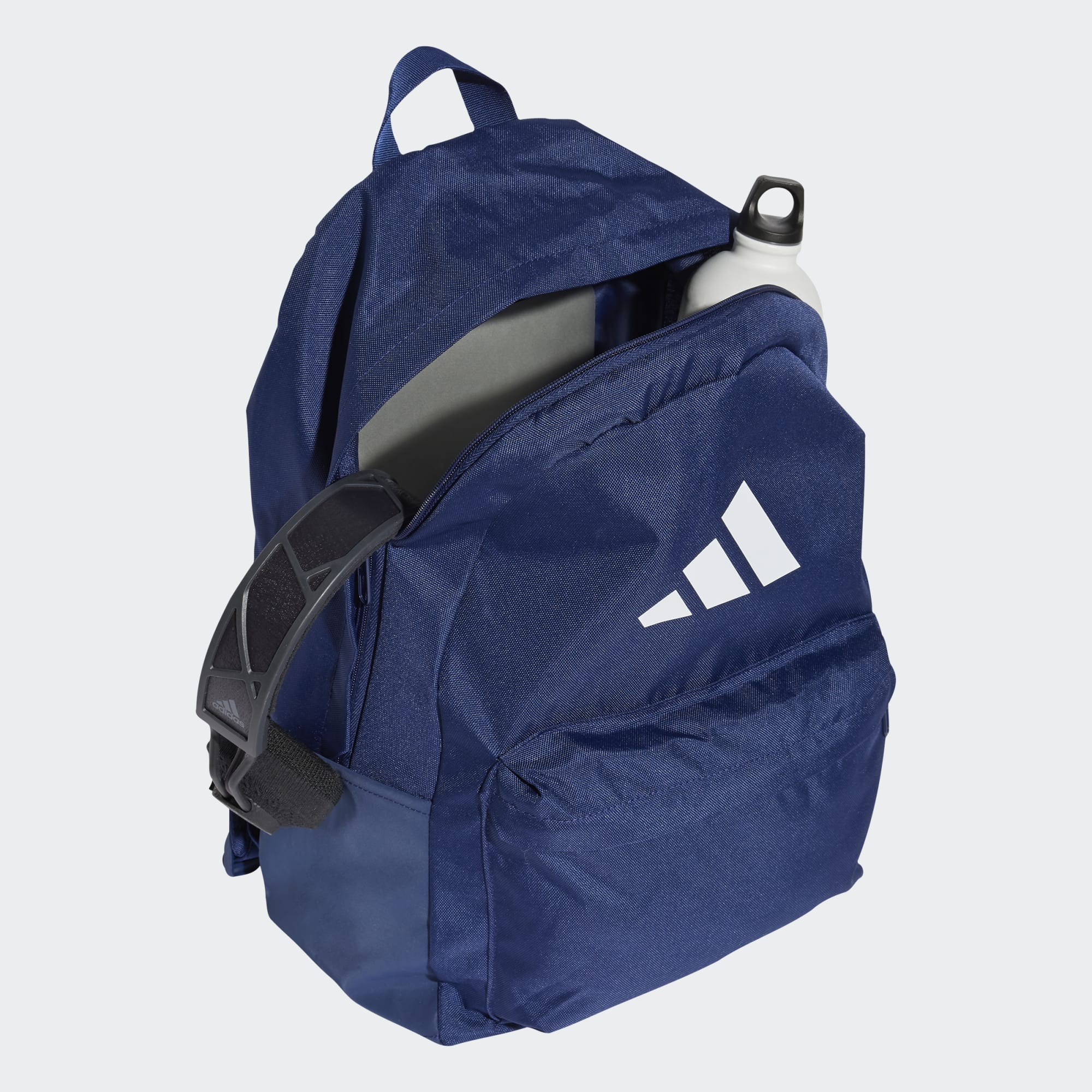 Adidas Classic 3 Bars Backpack - Blue/White