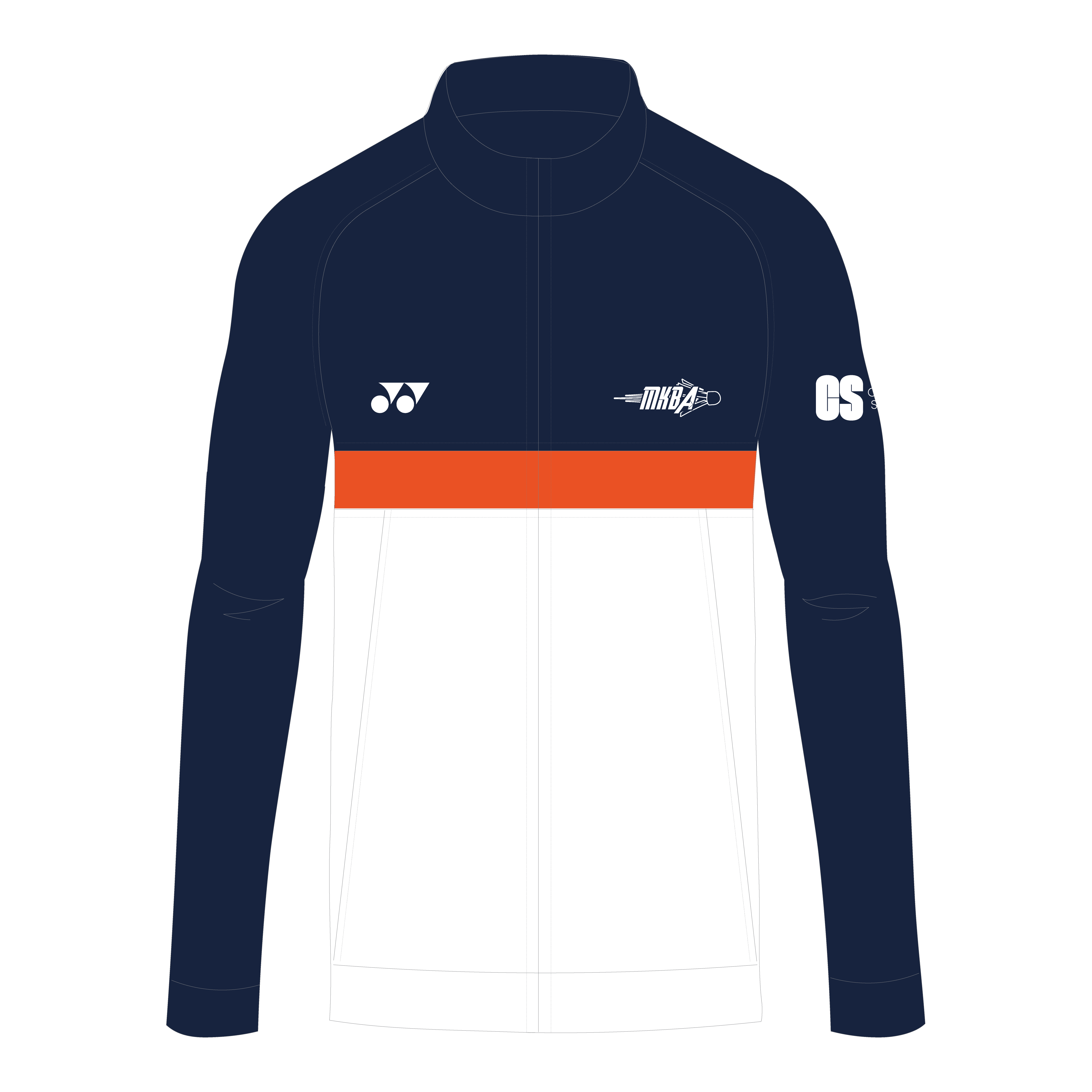 MKBA Yonex Teamwear Tracksuit Top 001 Juniors