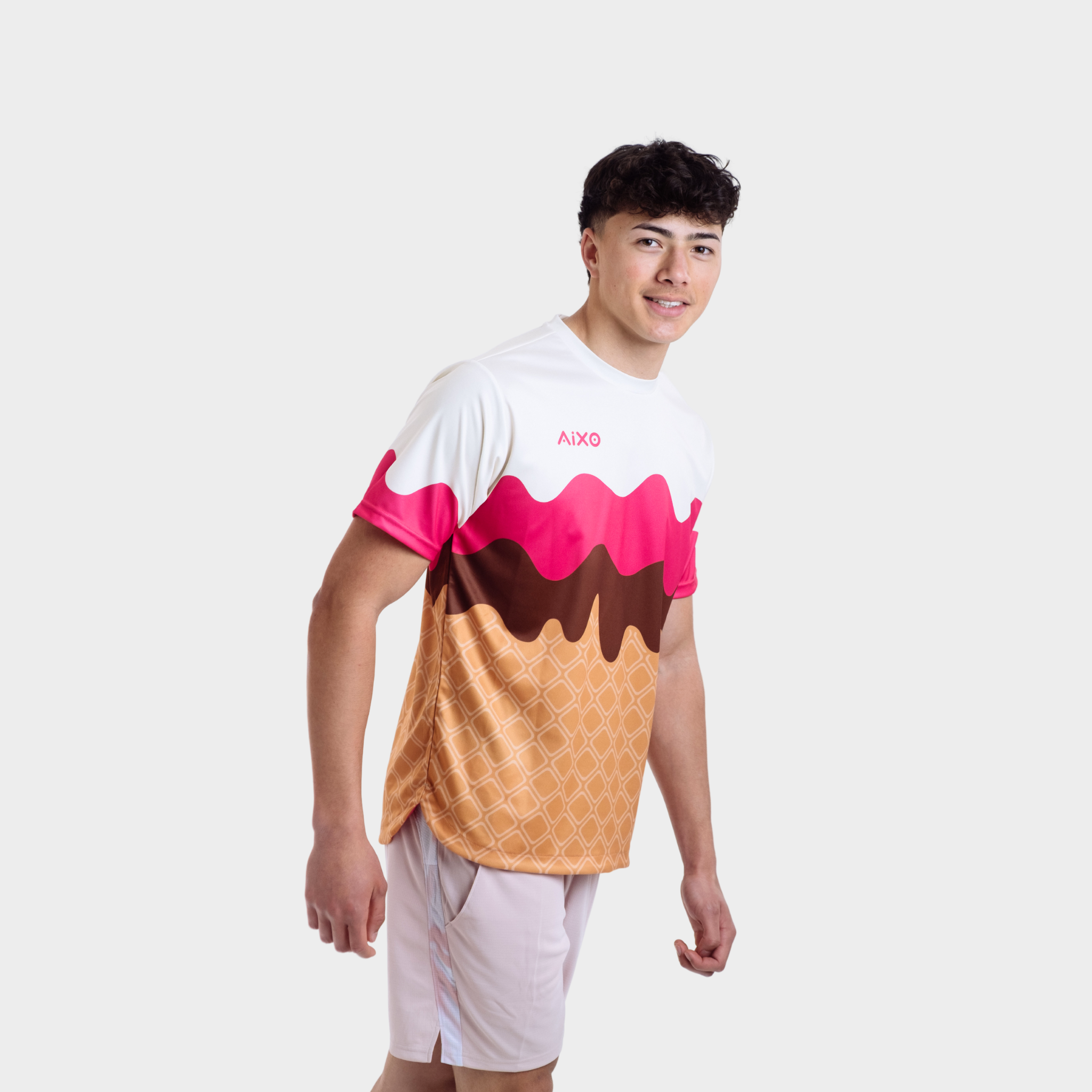 Aixo Sundae Mens T Shirt Mint Delight