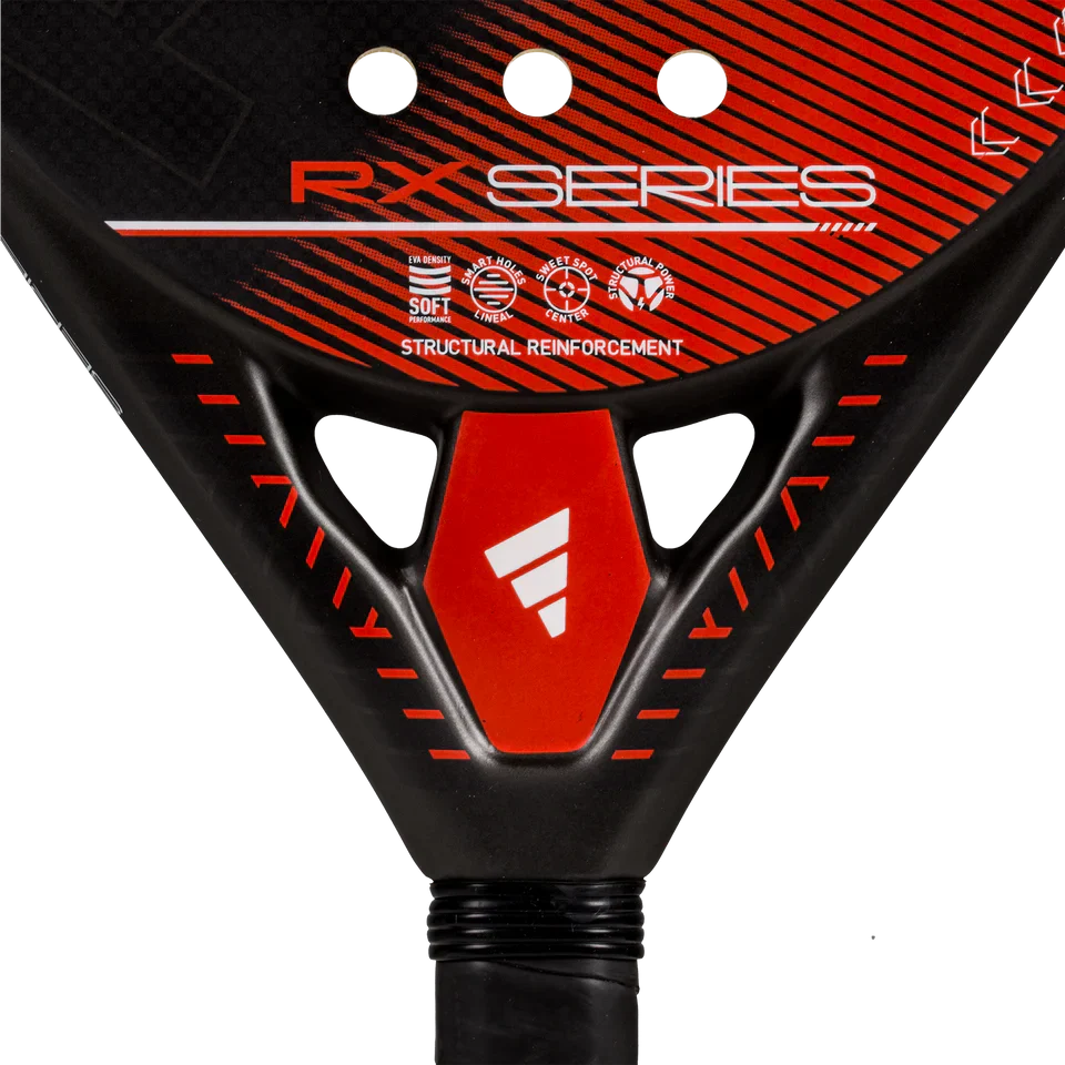 Adidas Rx Series Red 3.4 Padel Racket -Black/Red