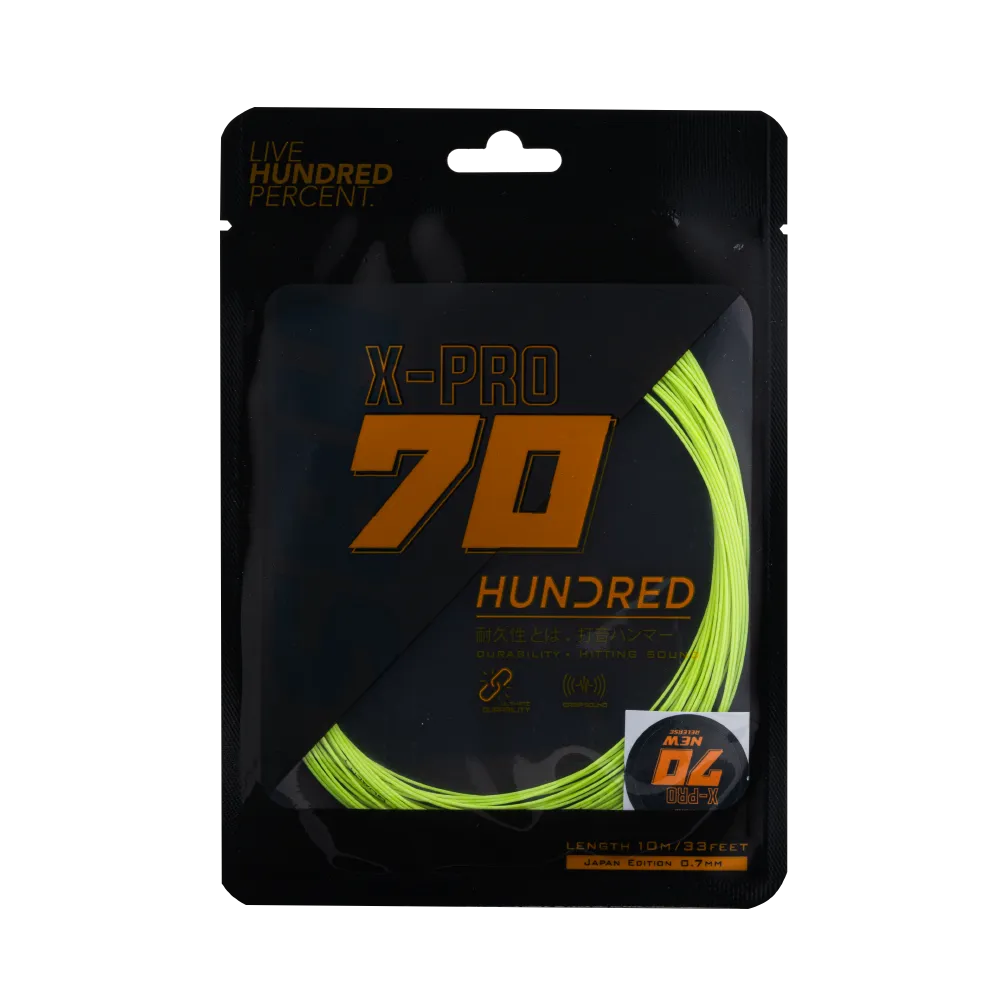 Hundred 70 X Pro Badminton String HBAA-3M016-3