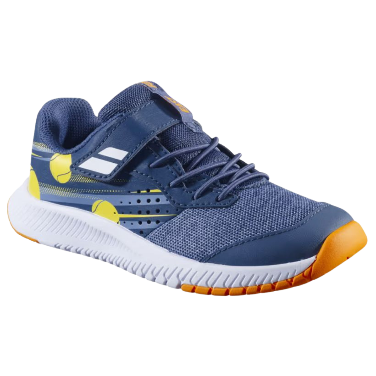Babolat Pulsion Kid All Court Tennis Shoes Junior - Blue/Yellow