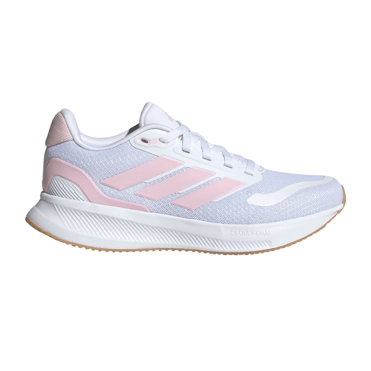 Adidas Runfalcon 5 Running Shoes Junior - White/Pink