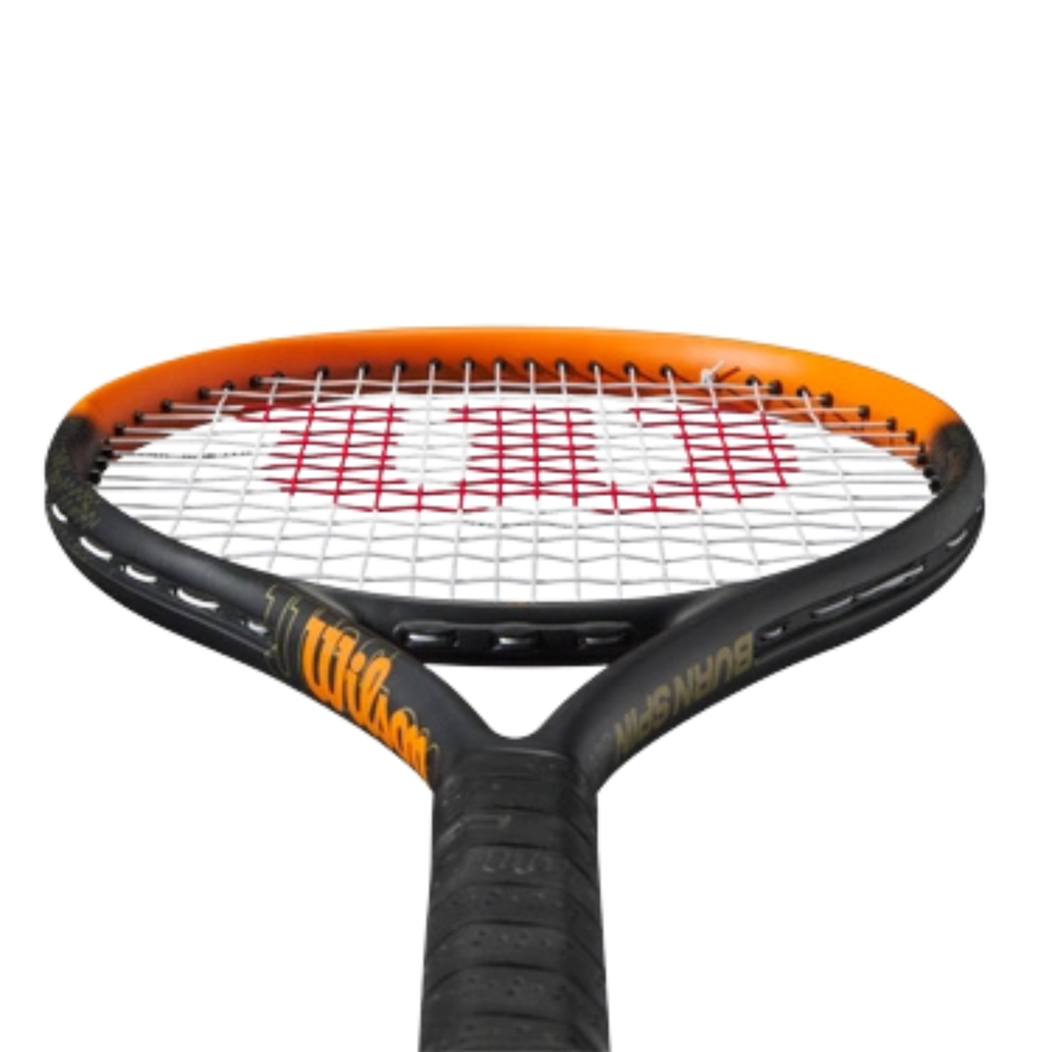 Wilson Burn Spin 26 Junior Tennis Racket 239g - Black/Orange Tennis Rackets Wilson