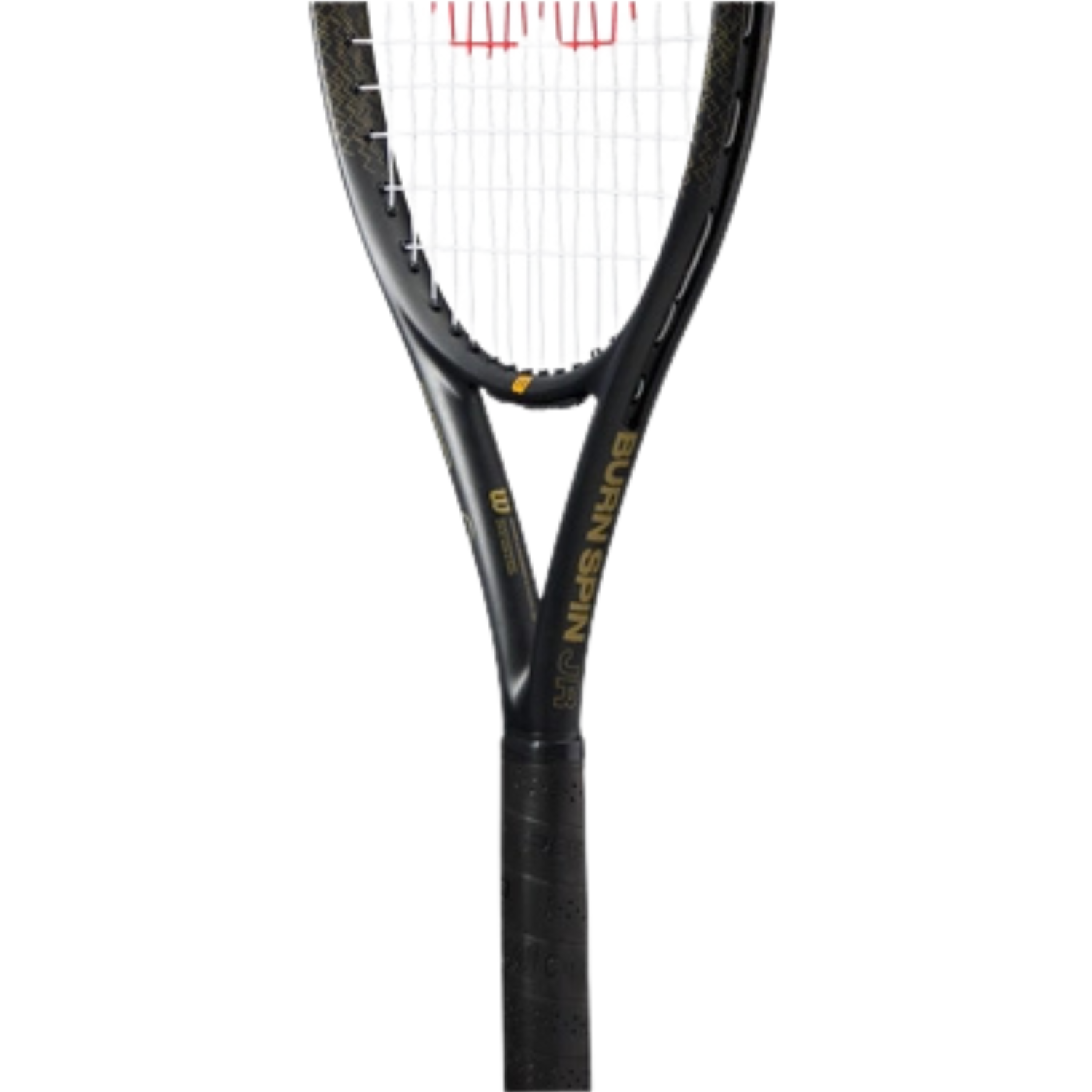 Wilson Burn Spin 25 Junior Tennis Racket 229g - Black/Orange Tennis Rackets Wilson