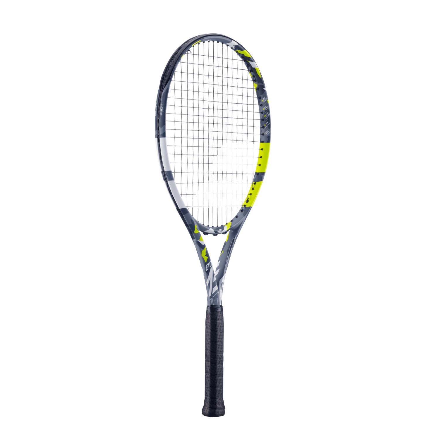 Babolat Evo Aero 102 275g Strung Tennis Racket (Grey/Yellow)