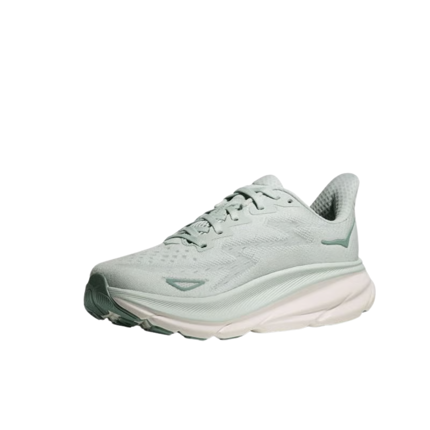 Hoka Clifton 9 Running Shoes Women - Droplet Grey/Druzy