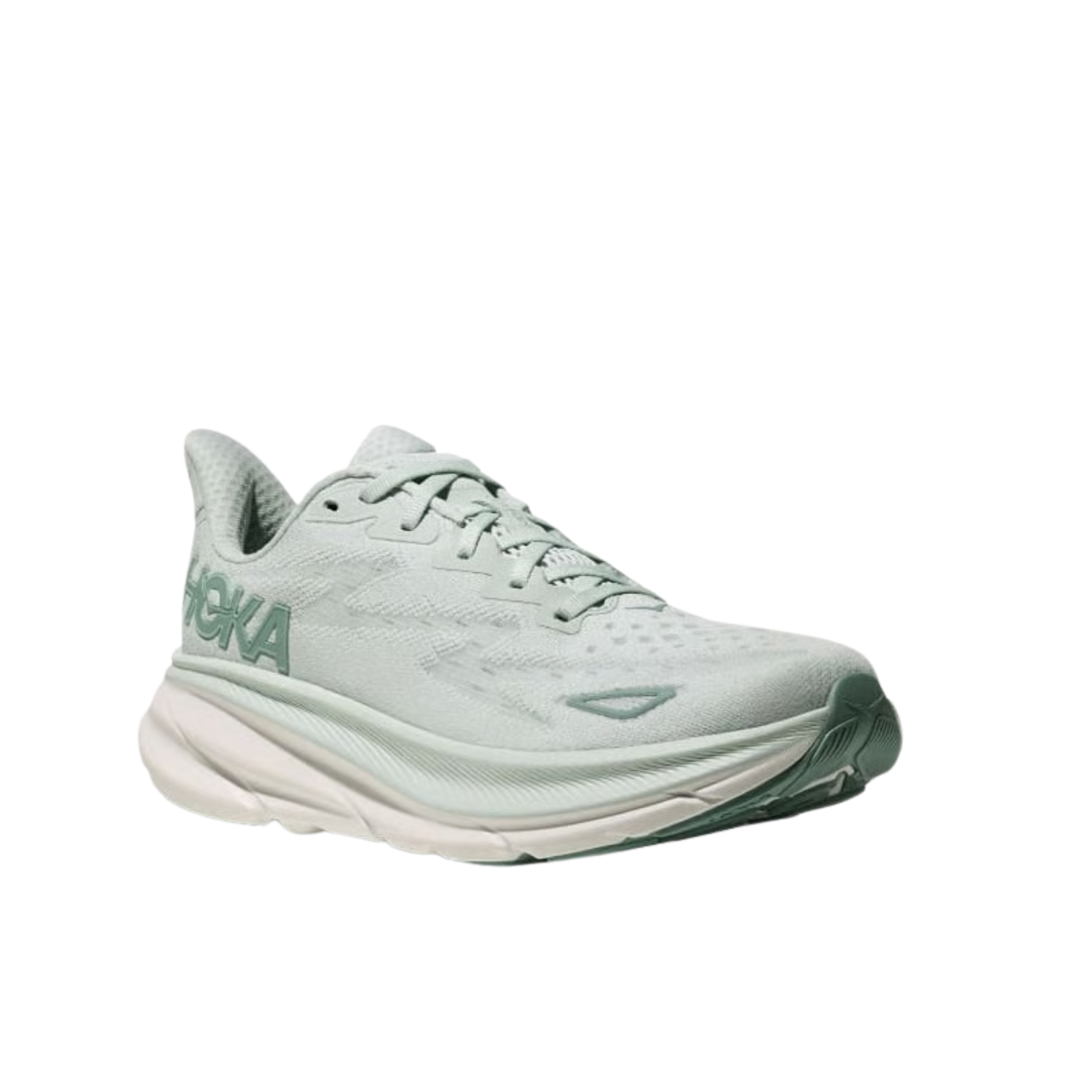 Hoka Clifton 9 Running Shoes Women - Droplet Grey/Druzy